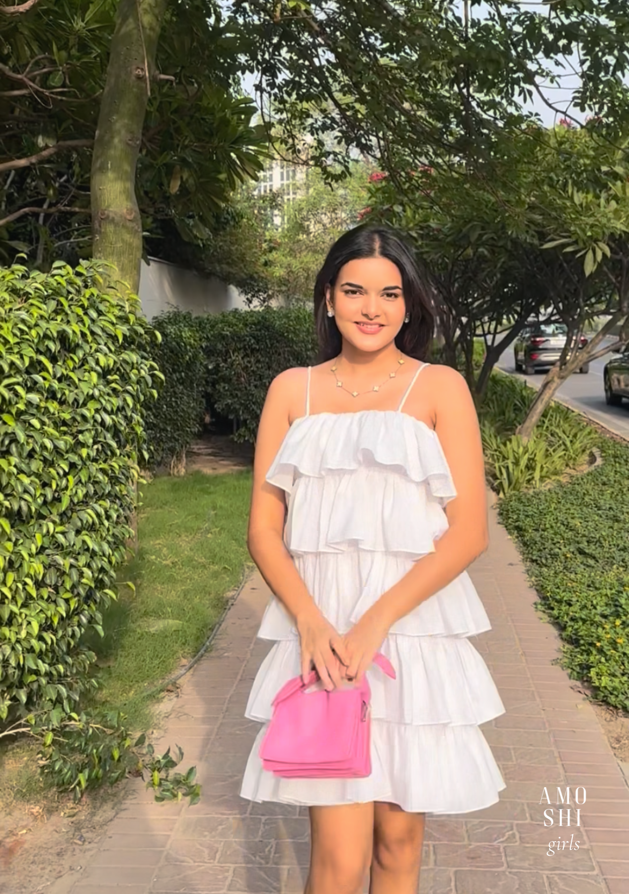 Miri Mini Dress (White) As Seen On Saakshi