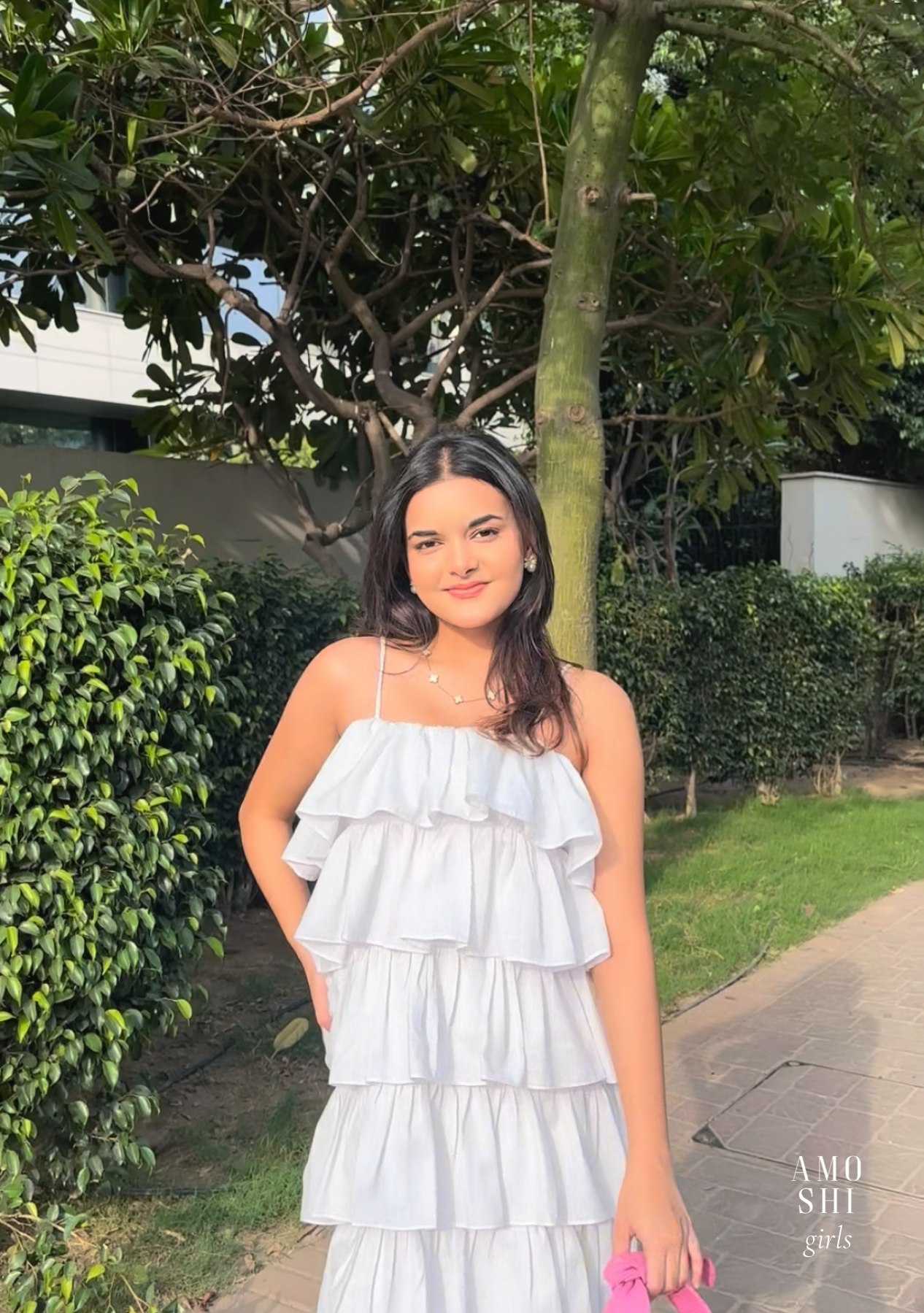 Miri Mini Dress (White) As Seen On Saakshi