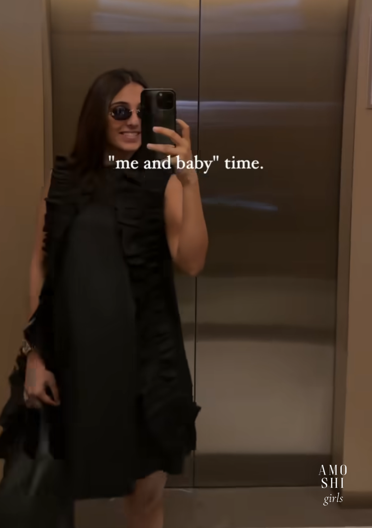 Masoom Minawala As seen in our Florence Mini Dress (Black)