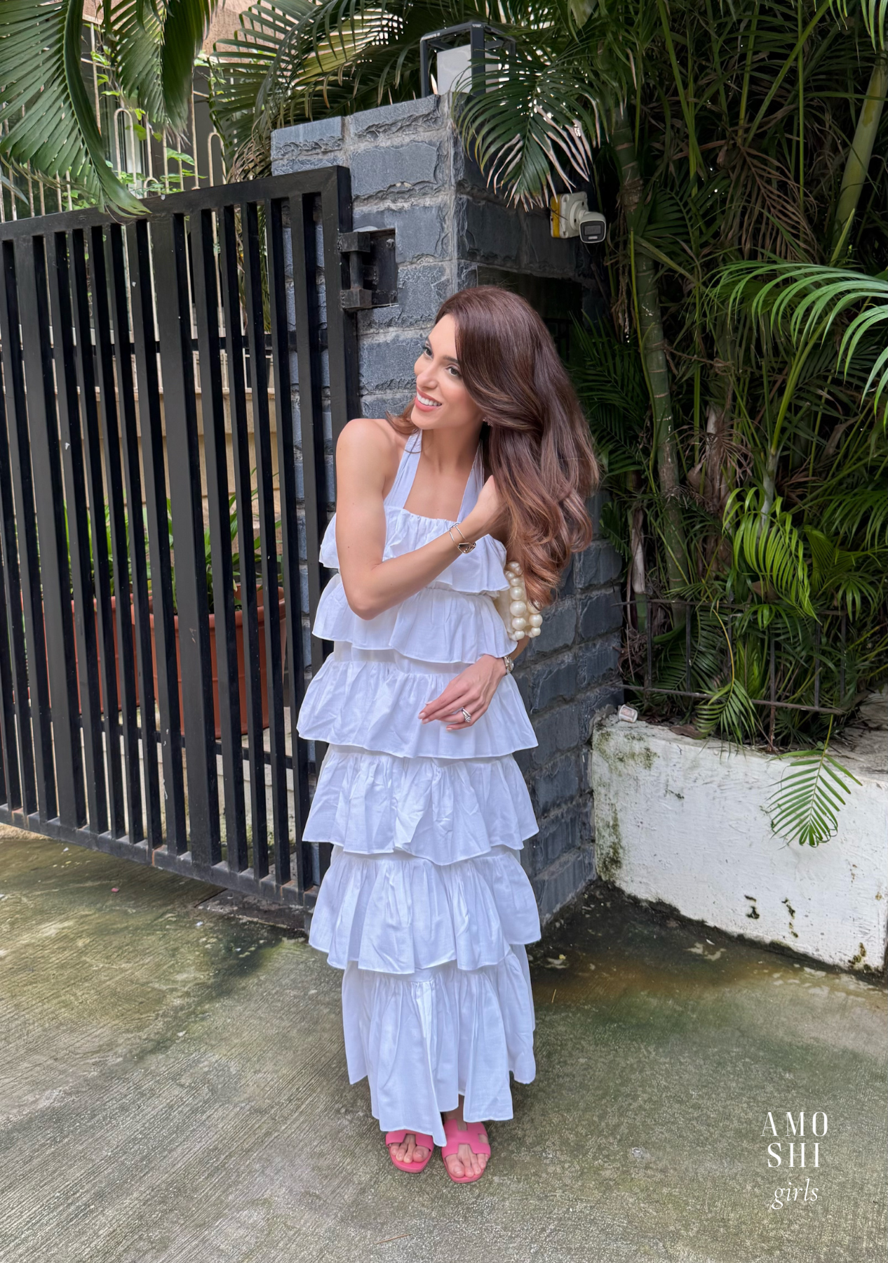 Remi Dress (White) As Seen On Maia Sethna