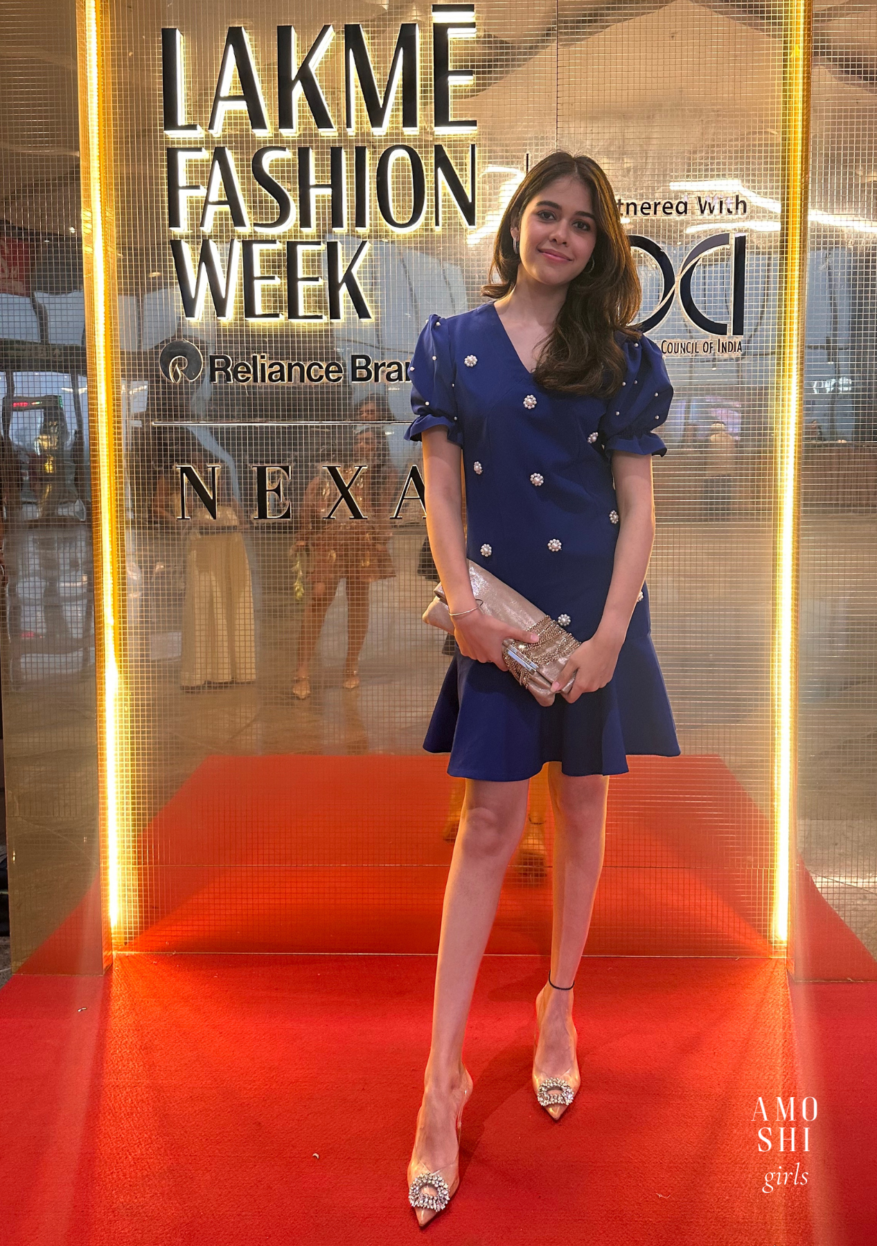 Fiona Dress (Blue) as seen on Arushi