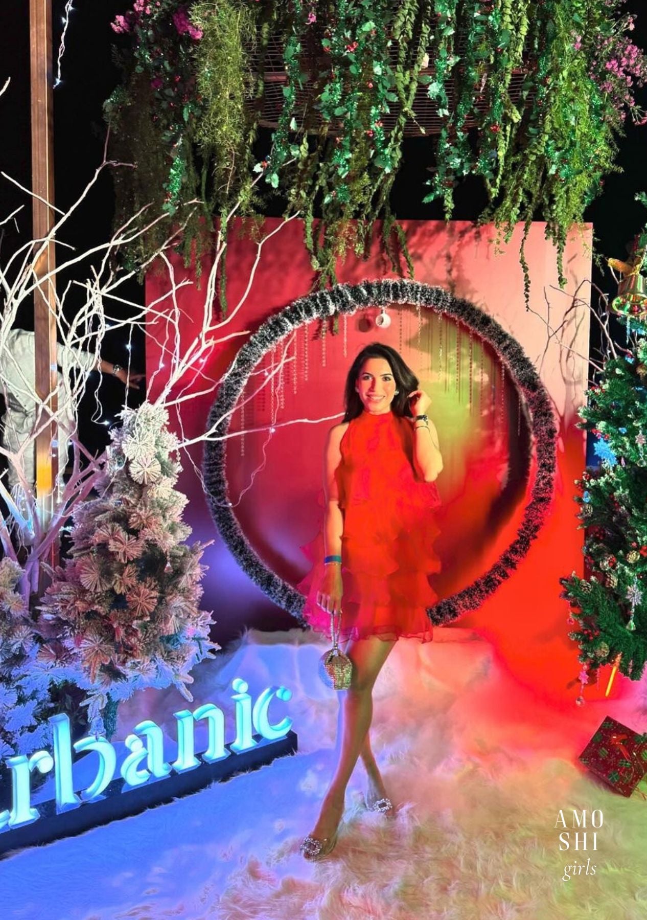 Kanika Khatri As seen in our Cassie Dress (Red)