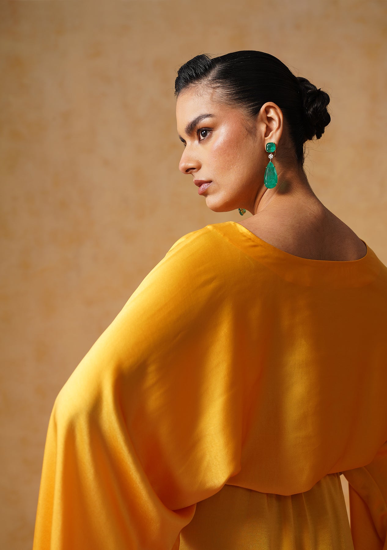 Dira Skirt Co-ord Set (Amber)