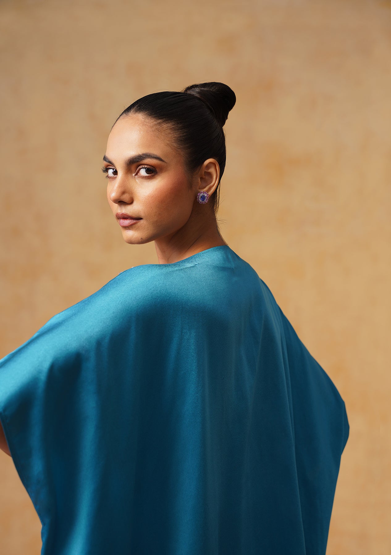 Amara Kaftan Co-ord Set (Teal)