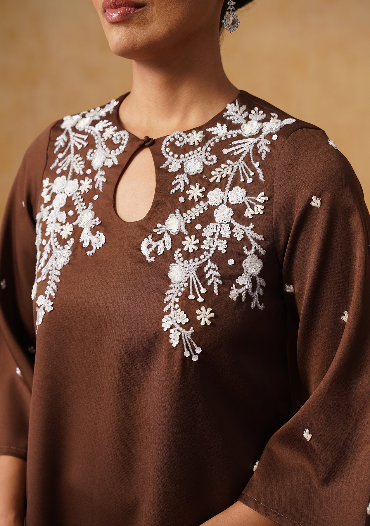 Ziya Co-ord Set (Chocolate Brown)