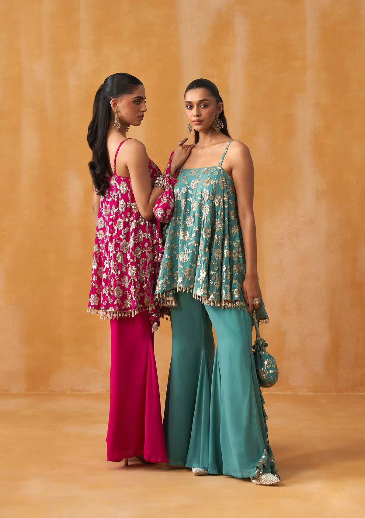 Pataka Potli Bag (Rani Pink)