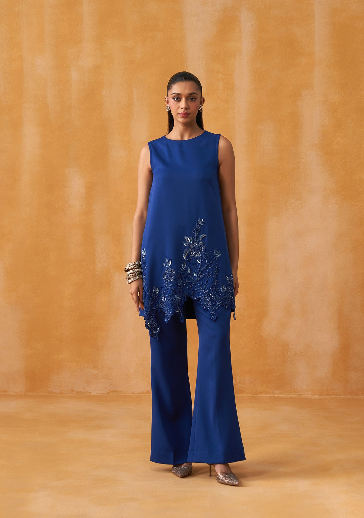 Meher Tunic Set (Blue)