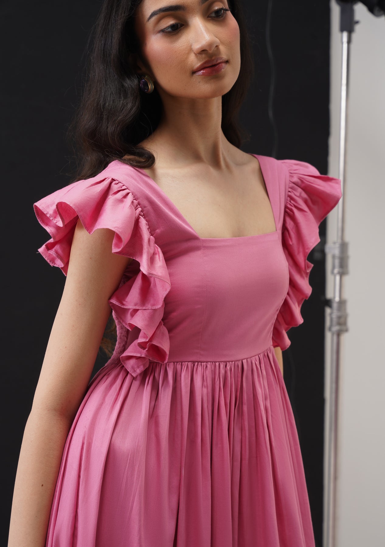 Amalfi Maxi Dress (Blush Pink)