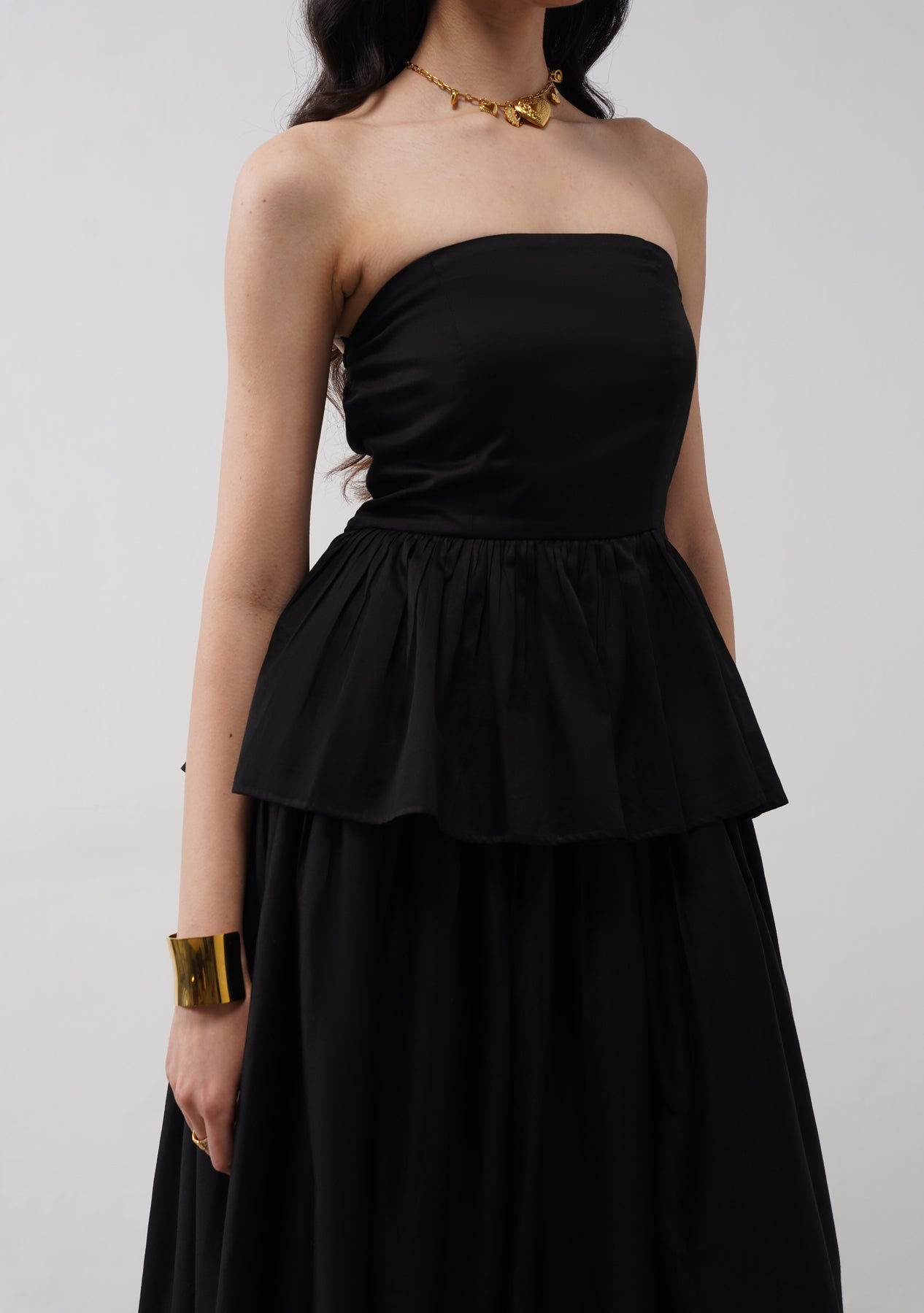 Willow Skirt Co-ord Set (Black)