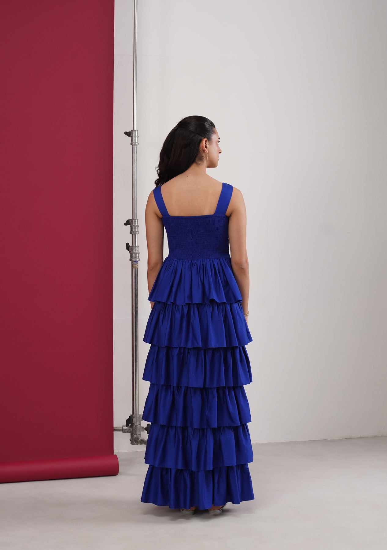 Maia Midi Dress (Royal Blue)