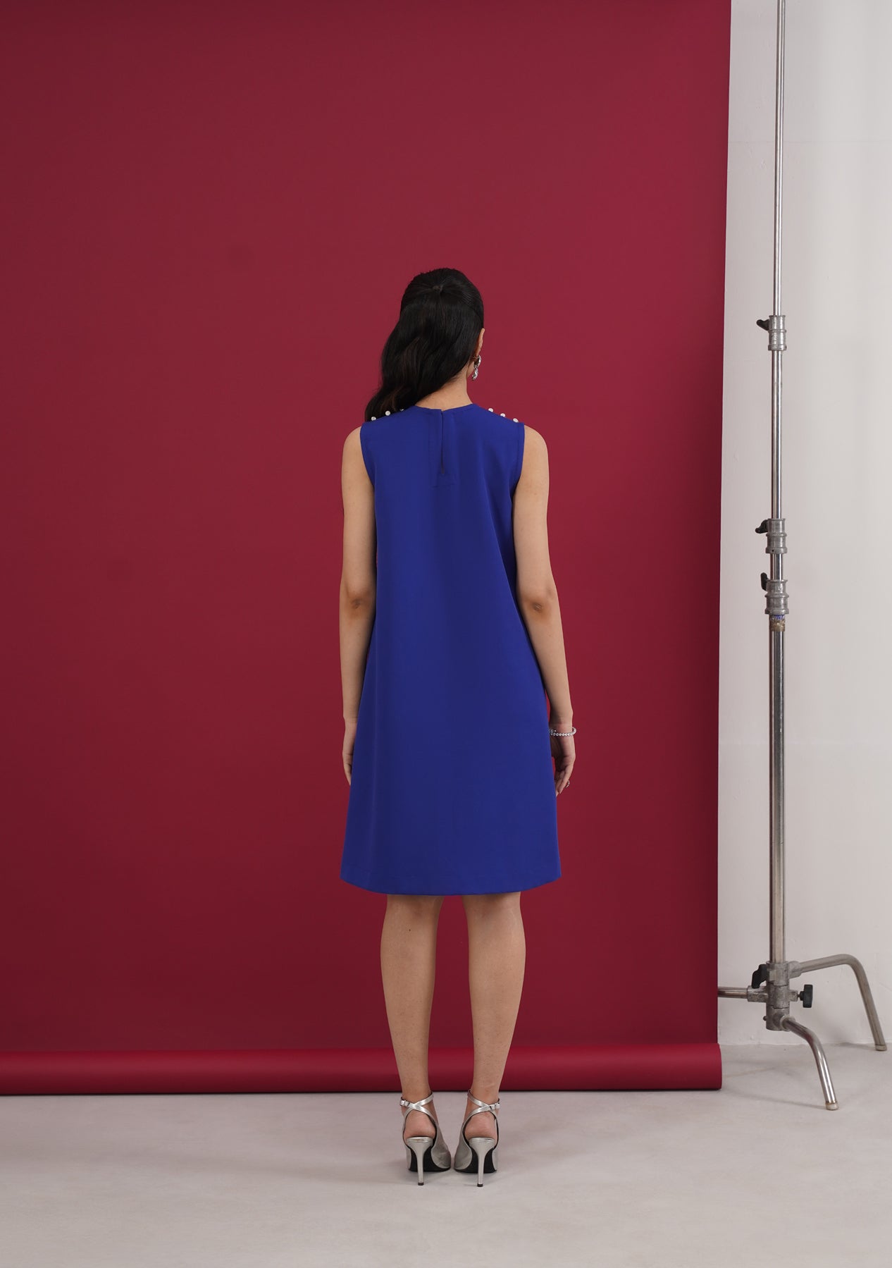 Patra Mini Dress (Blue)