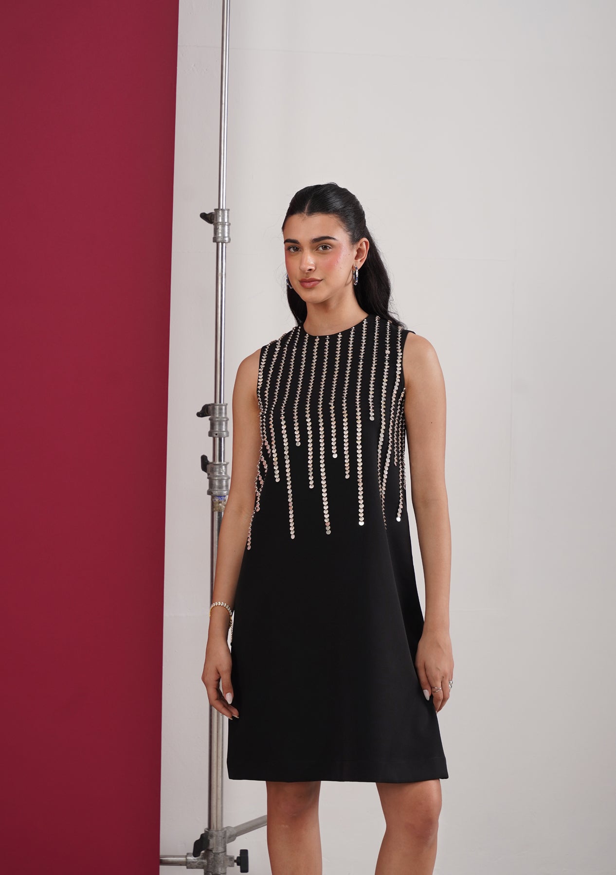 Patra Mini Dress (Black)