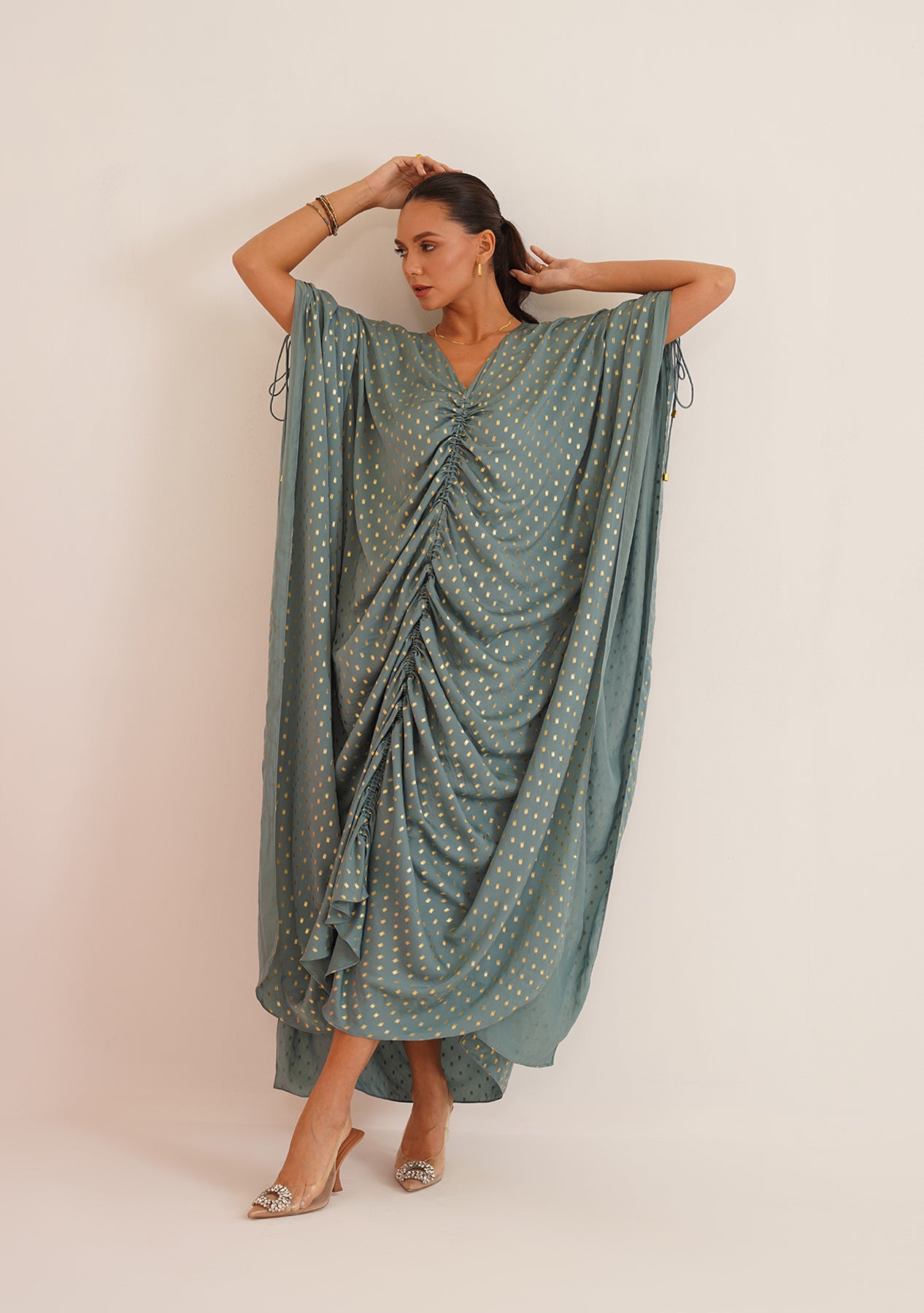 Fergie Summer Kaftan (Blue)
