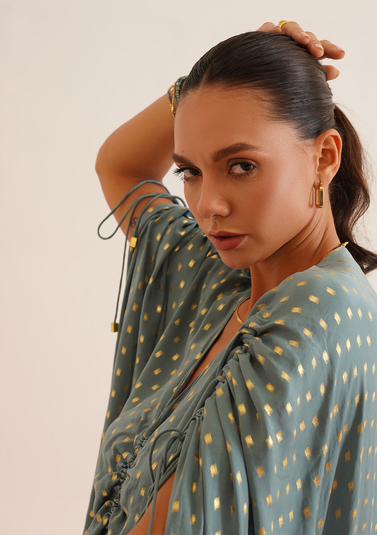 Fergie Summer Kaftan (Blue)