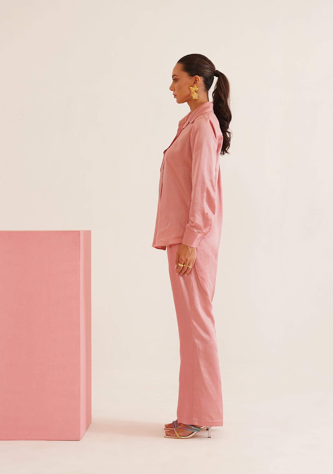 Elise Co-ord Set (Pink)