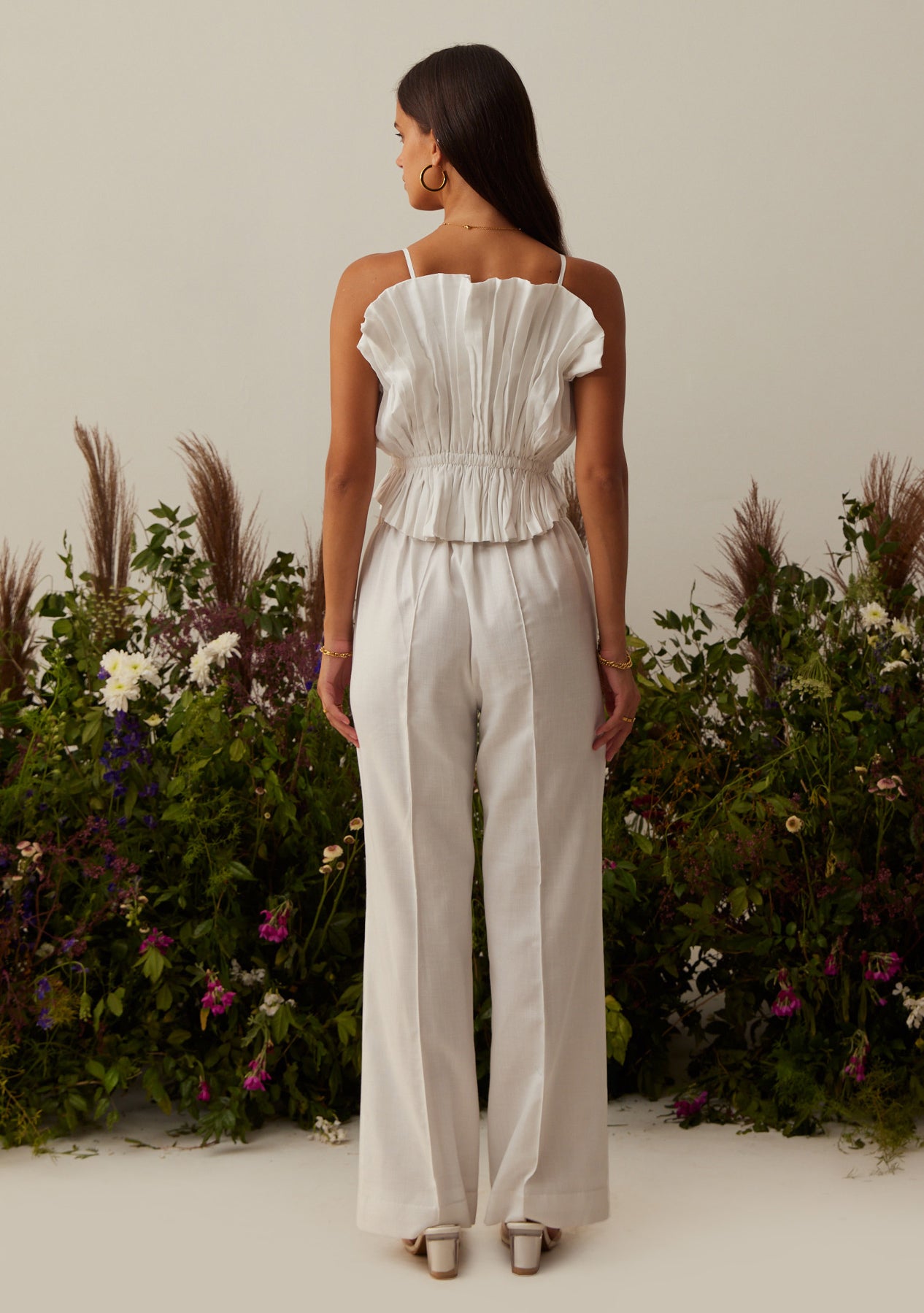 Floof Top (White) as seen on Arushi