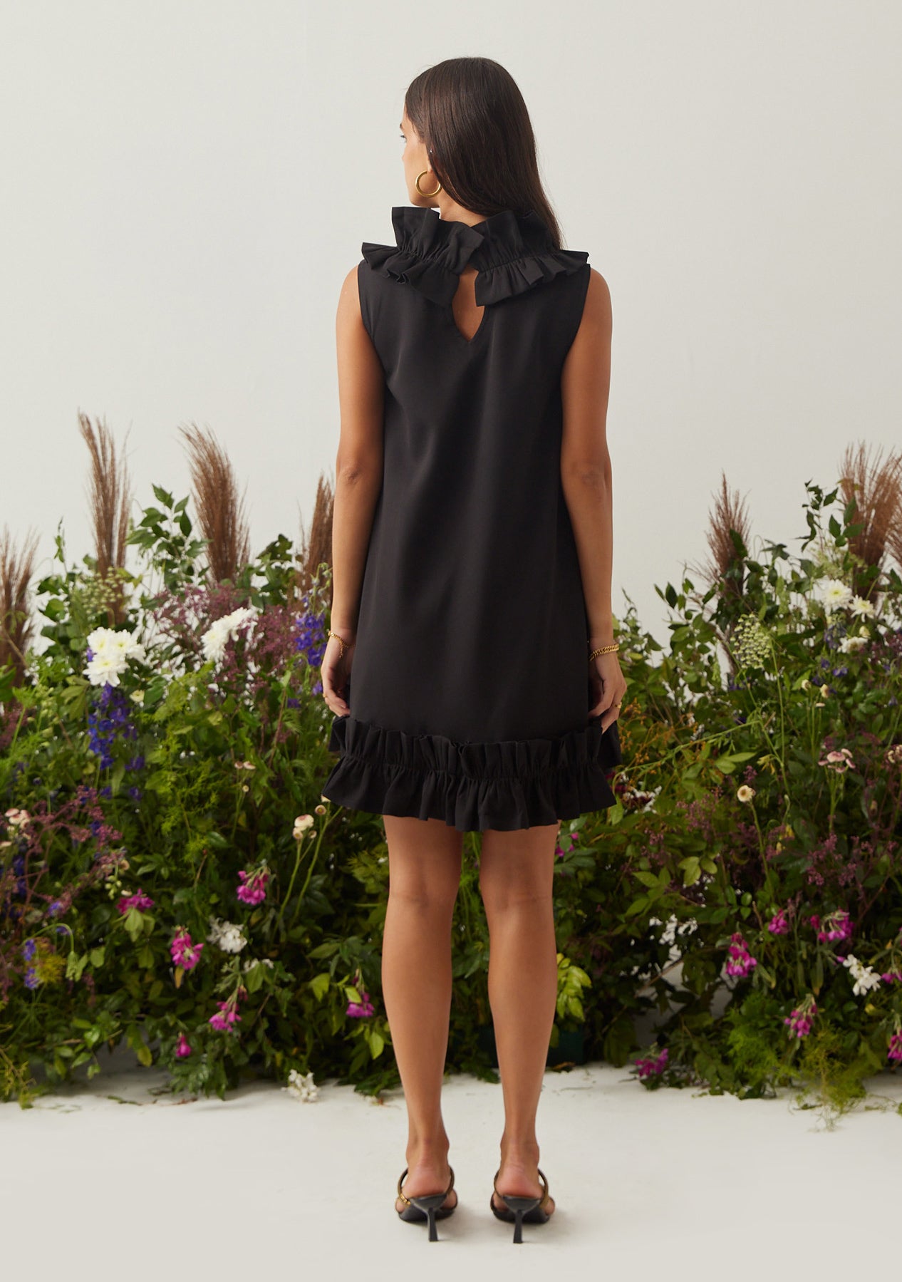 Masoom Minawala As seen in our Florence Mini Dress (Black)
