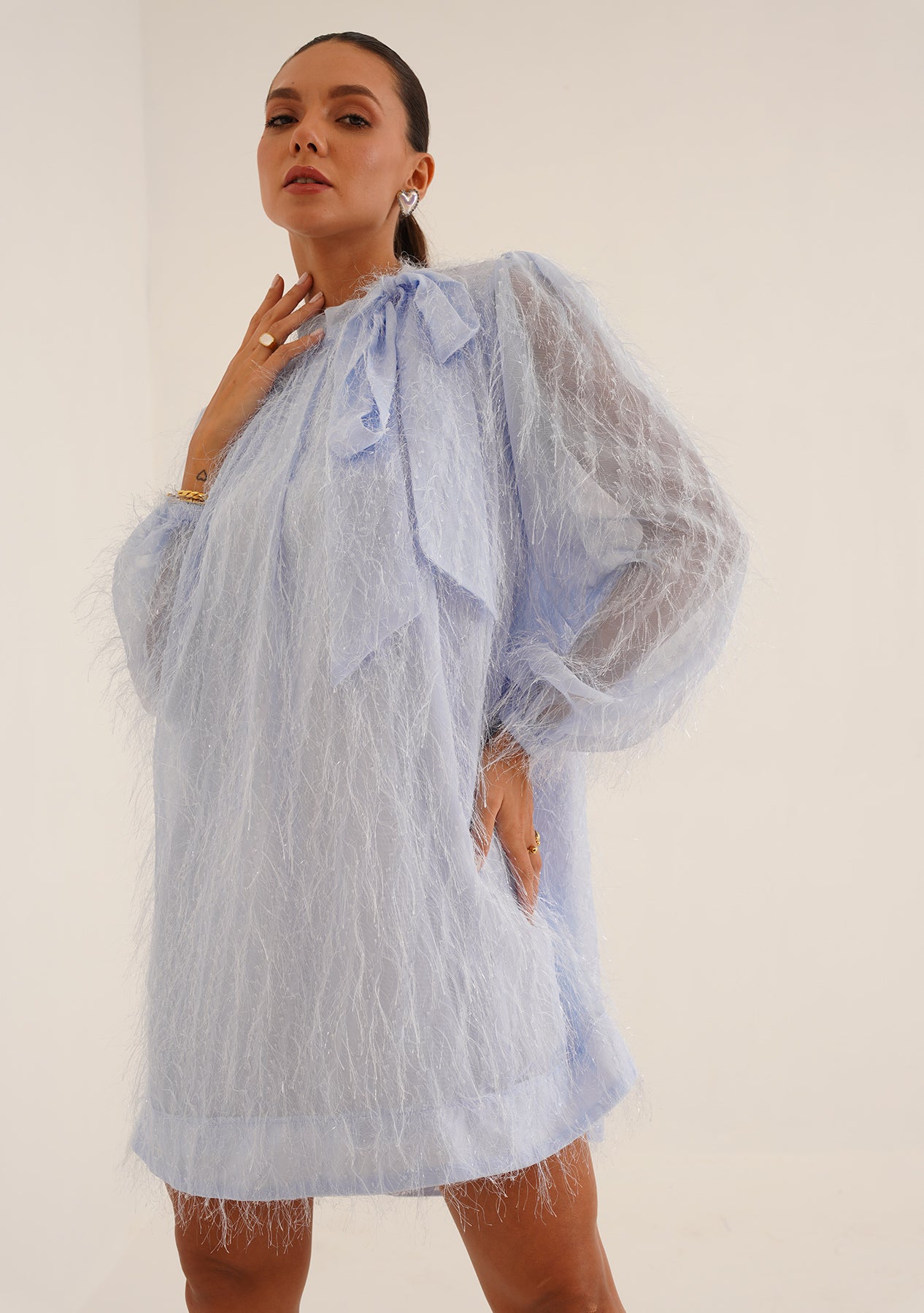 Fay Mini Dress (Blue) | Limited Edition