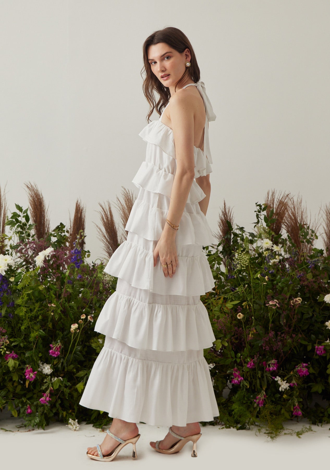 Shraddha As Seen in The Remi Dress (White)