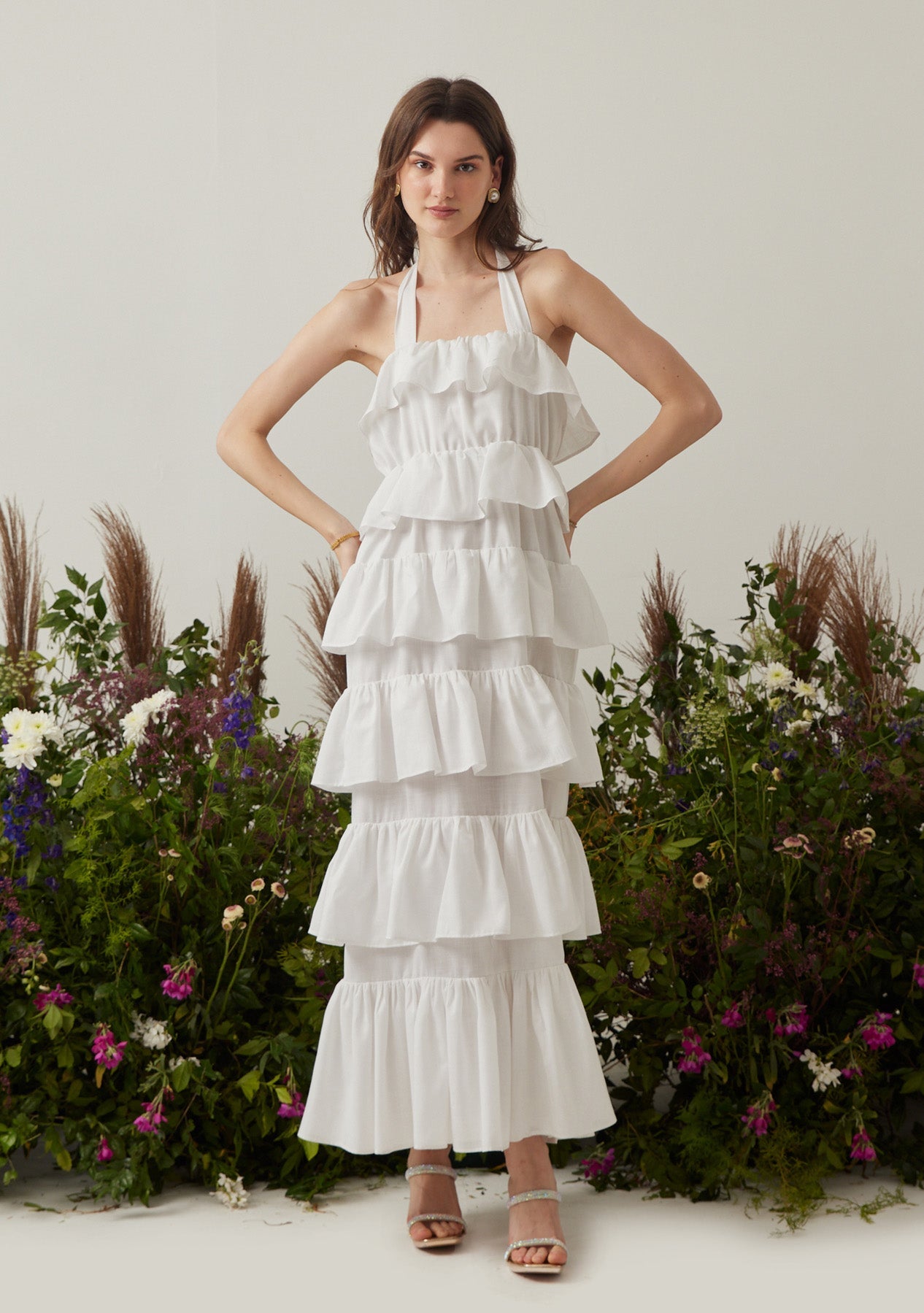 Shraddha As Seen in The Remi Dress (White)