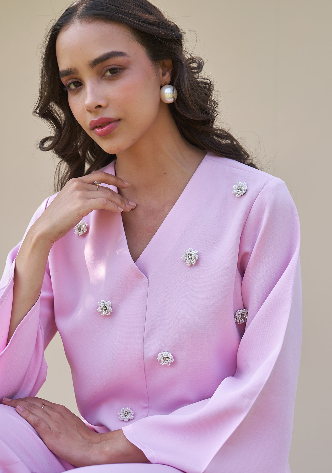 Greta Top (Baby Pink)