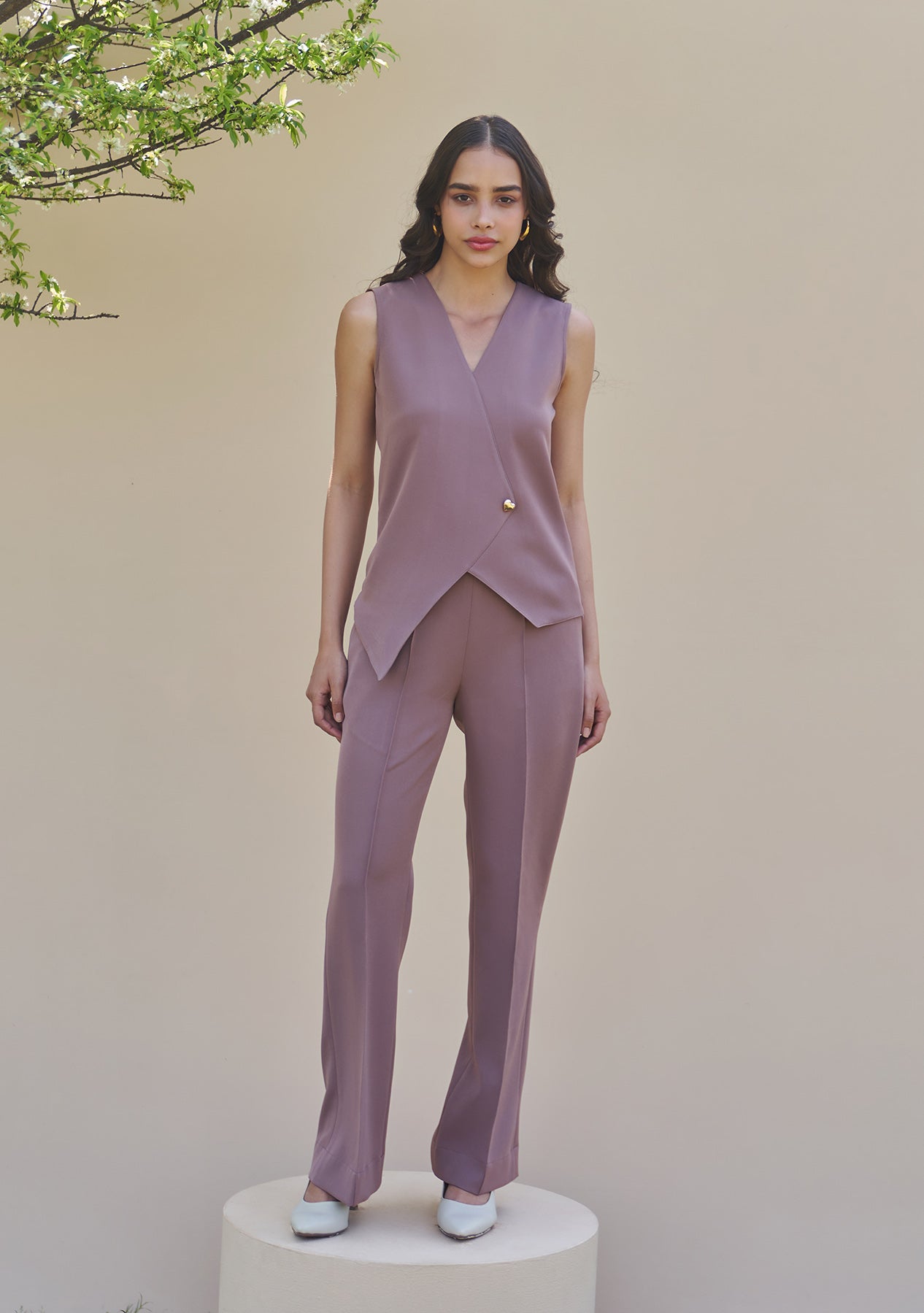 Maris Co-ord Set (Mocha Mousse)