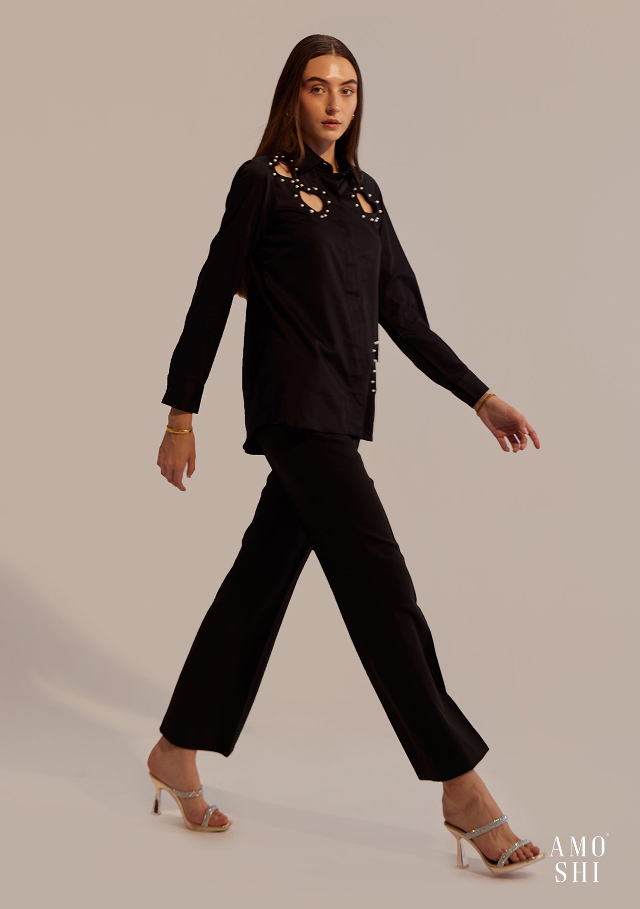 Amore Co-ord Set (Black)