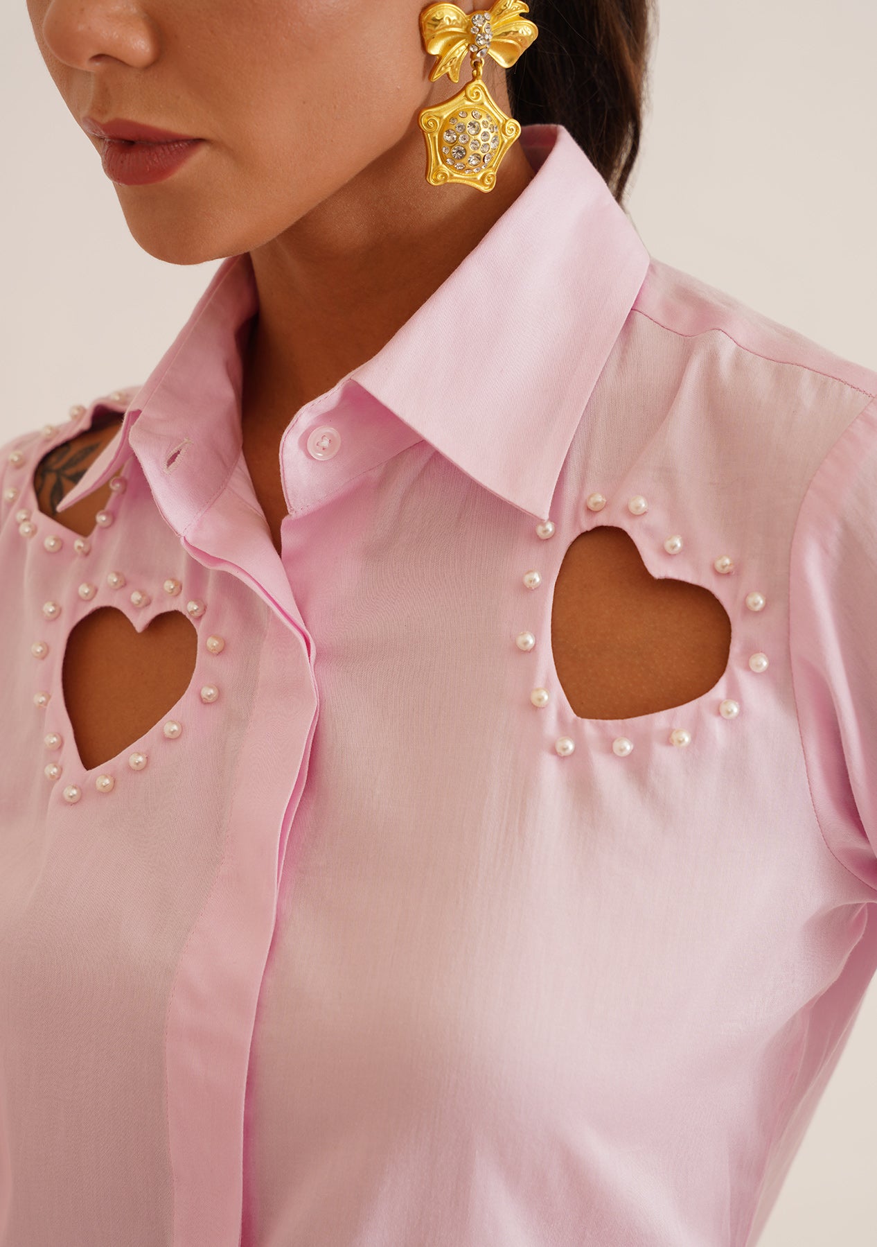 Amore Shirt (Pink) As Seen on Komal Kapoor Grover