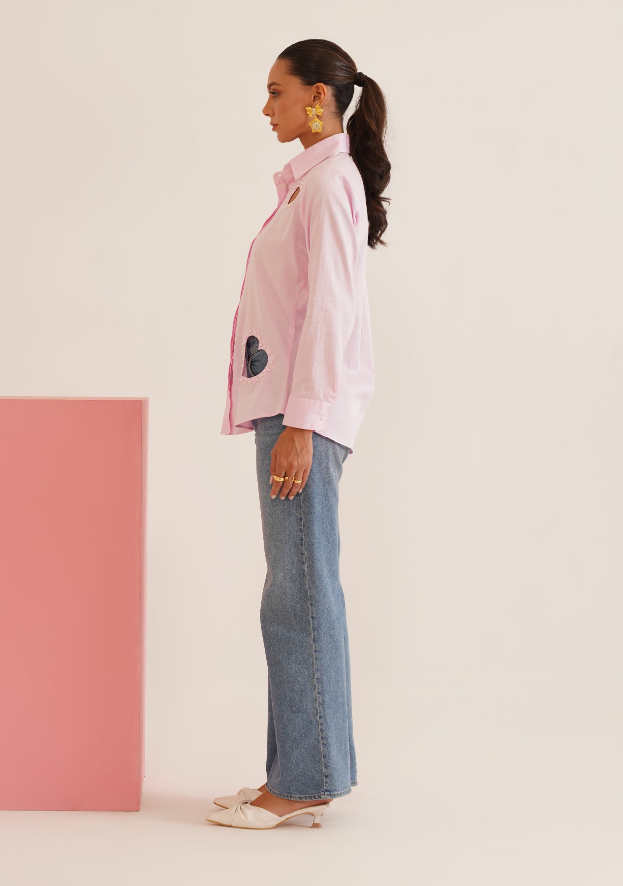 Amore Shirt (Pink) As Seen on Komal Kapoor Grover
