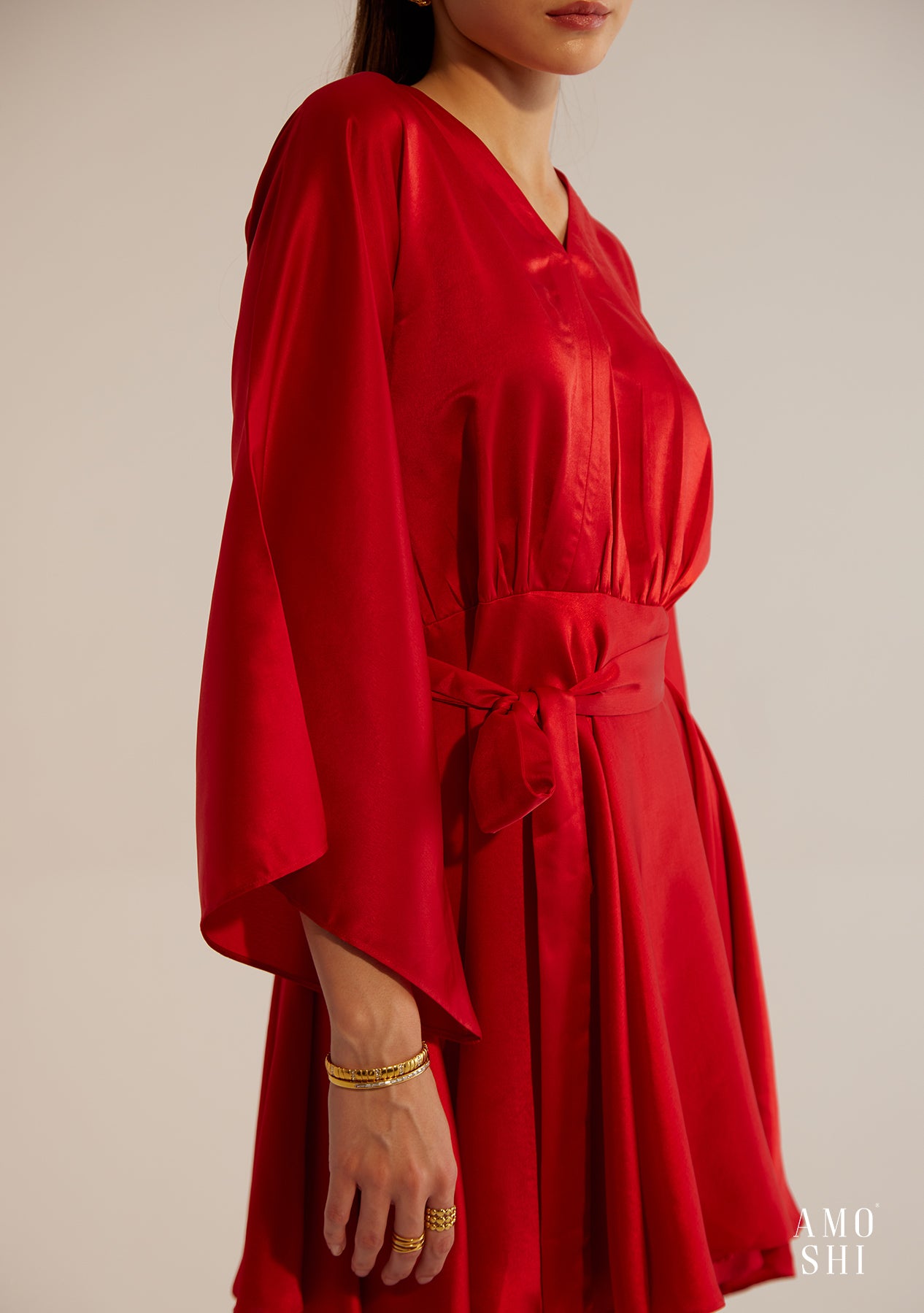 Angie Mini Dress (Red)