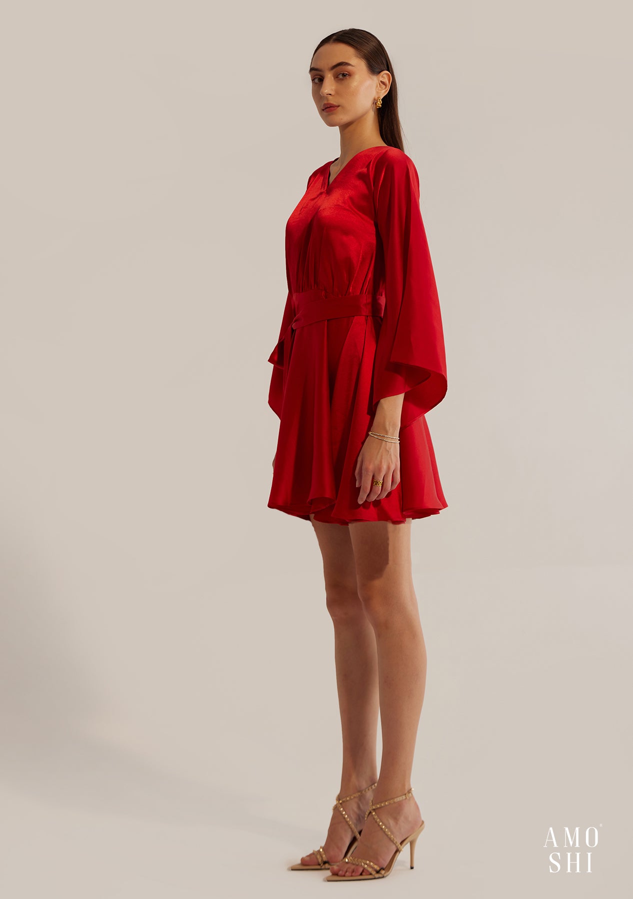 Angie Mini Dress (Red)