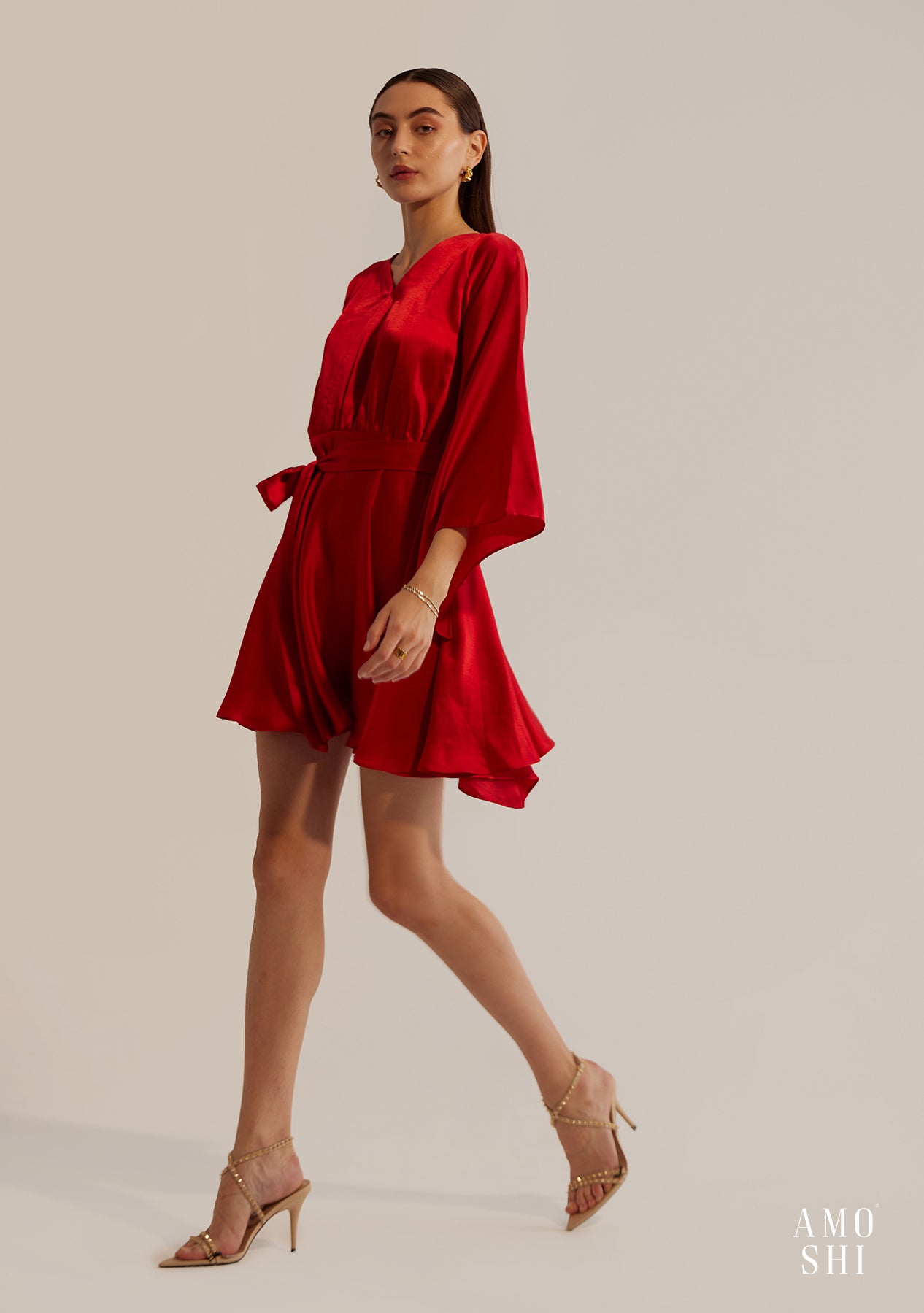 Angie Mini Dress (Red)