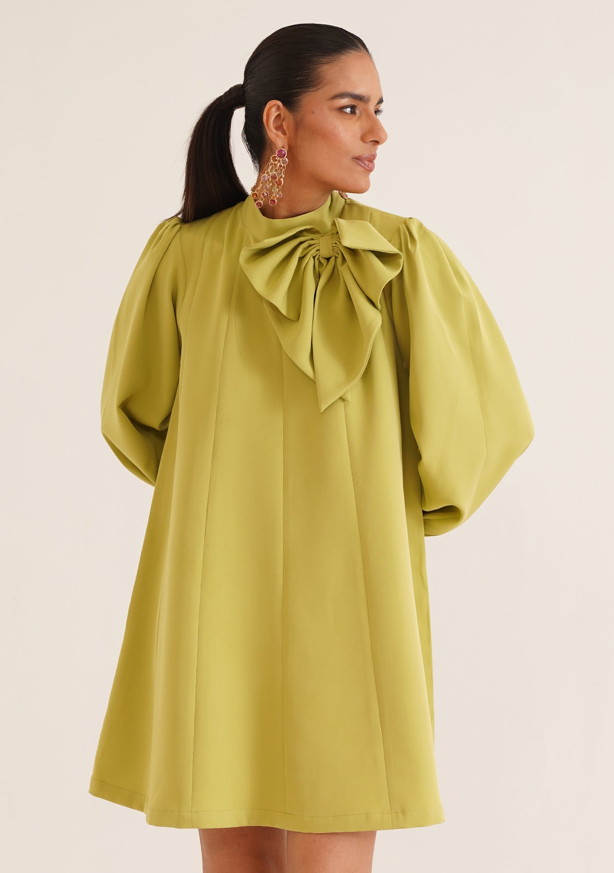 Belle Dress (Cyber Green)