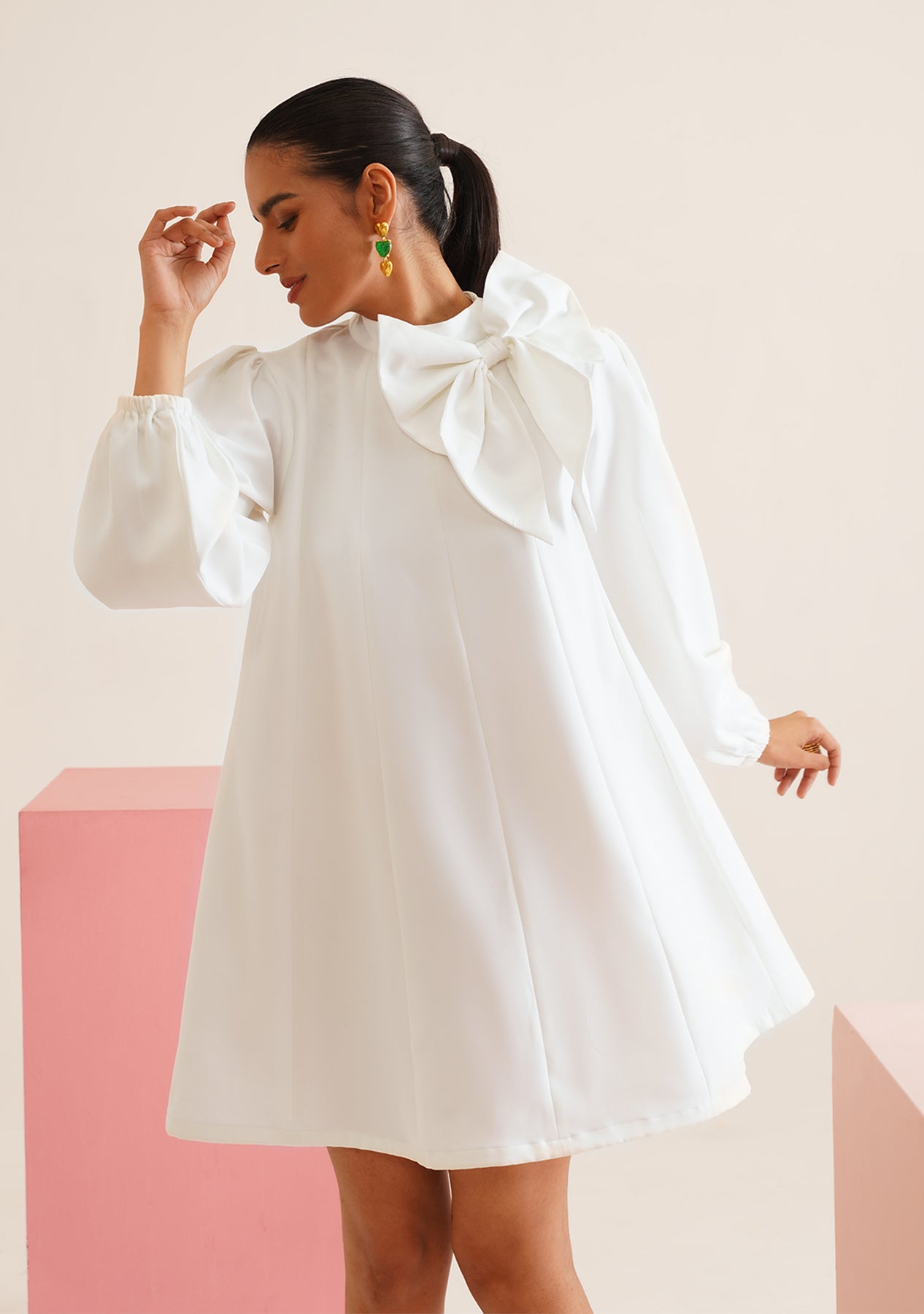 Belle Dress (White)