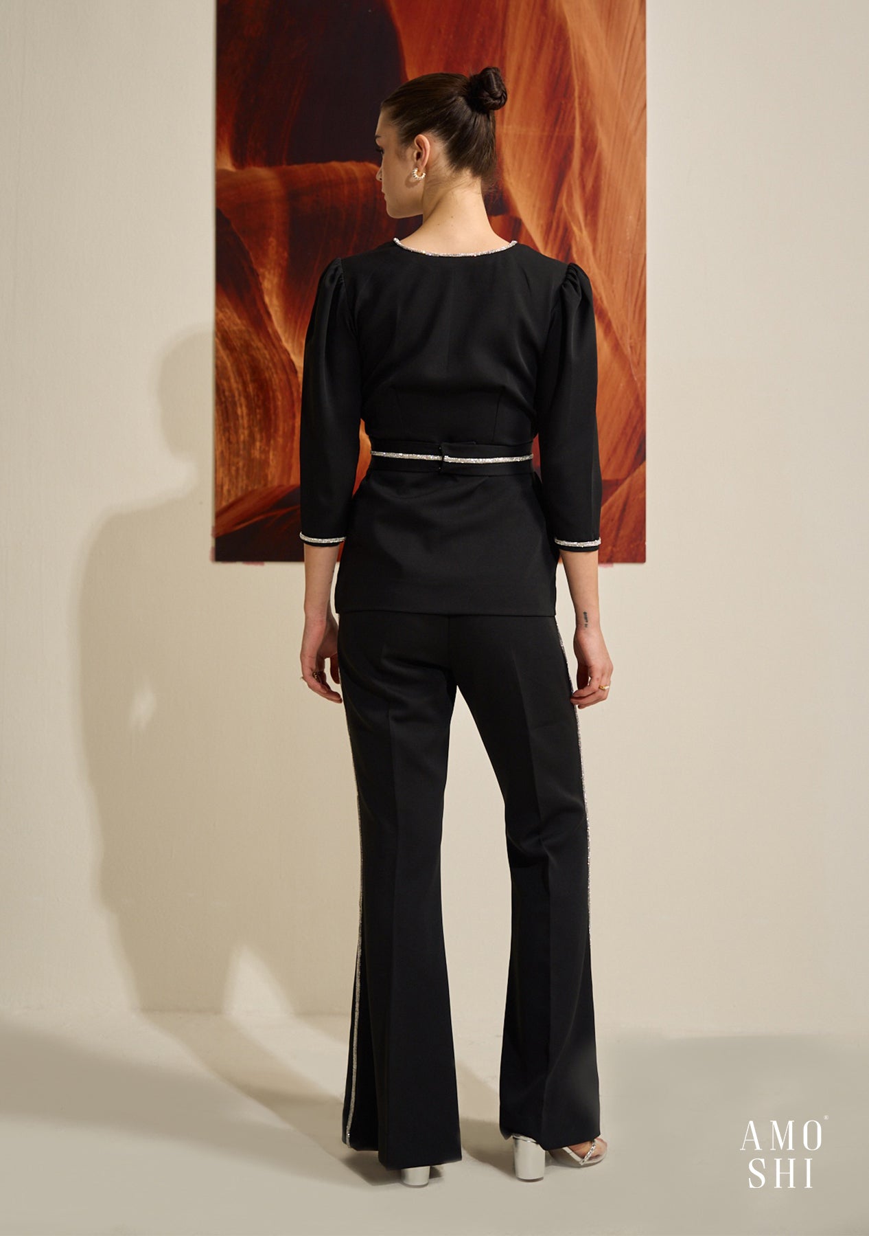 Rina Co-ord Set (Black)