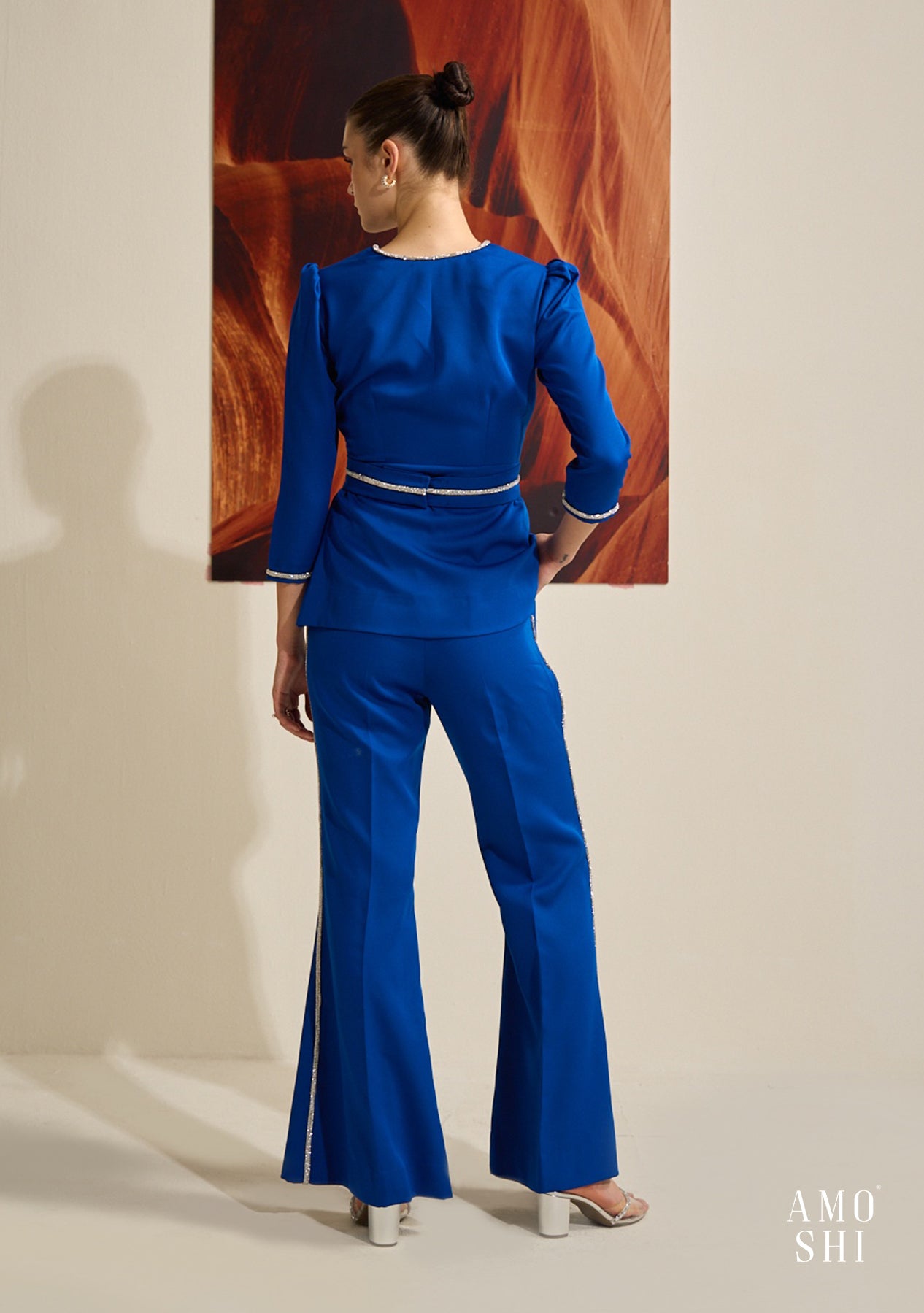 Rina Co-ord Set (Blue)