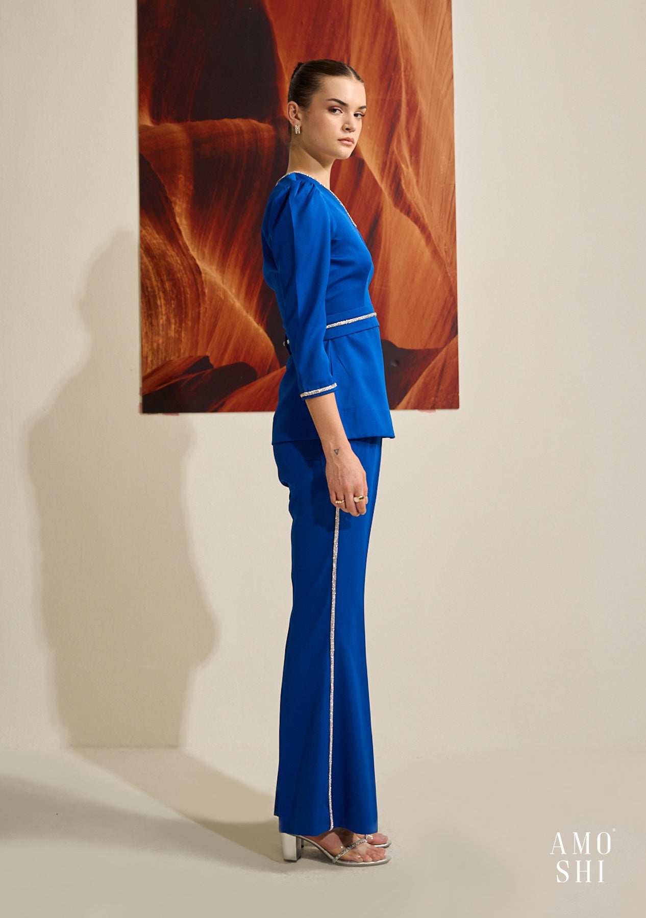 Rina Co-ord Set (Blue)