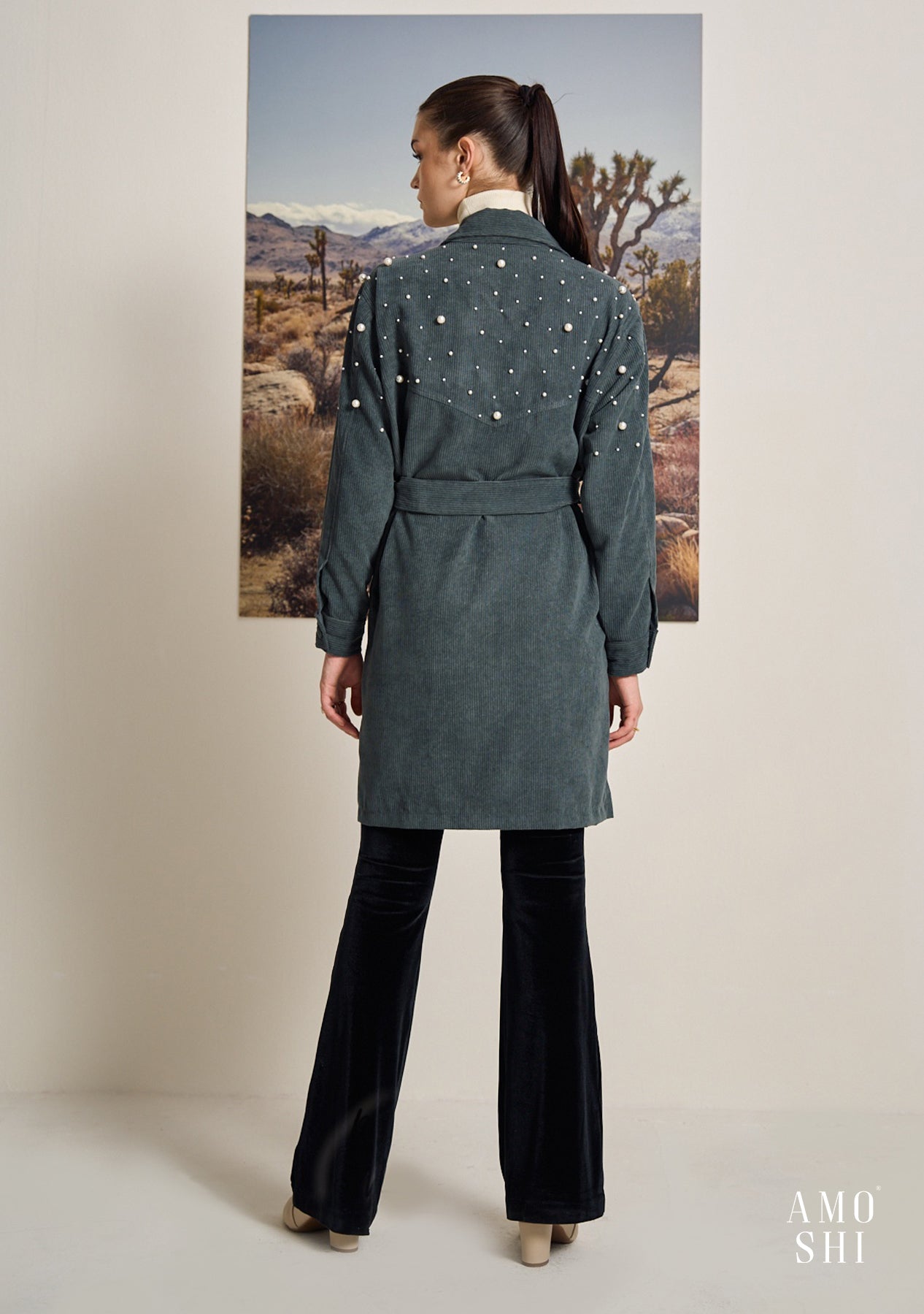 Tokyo Trench Coat (Grey)