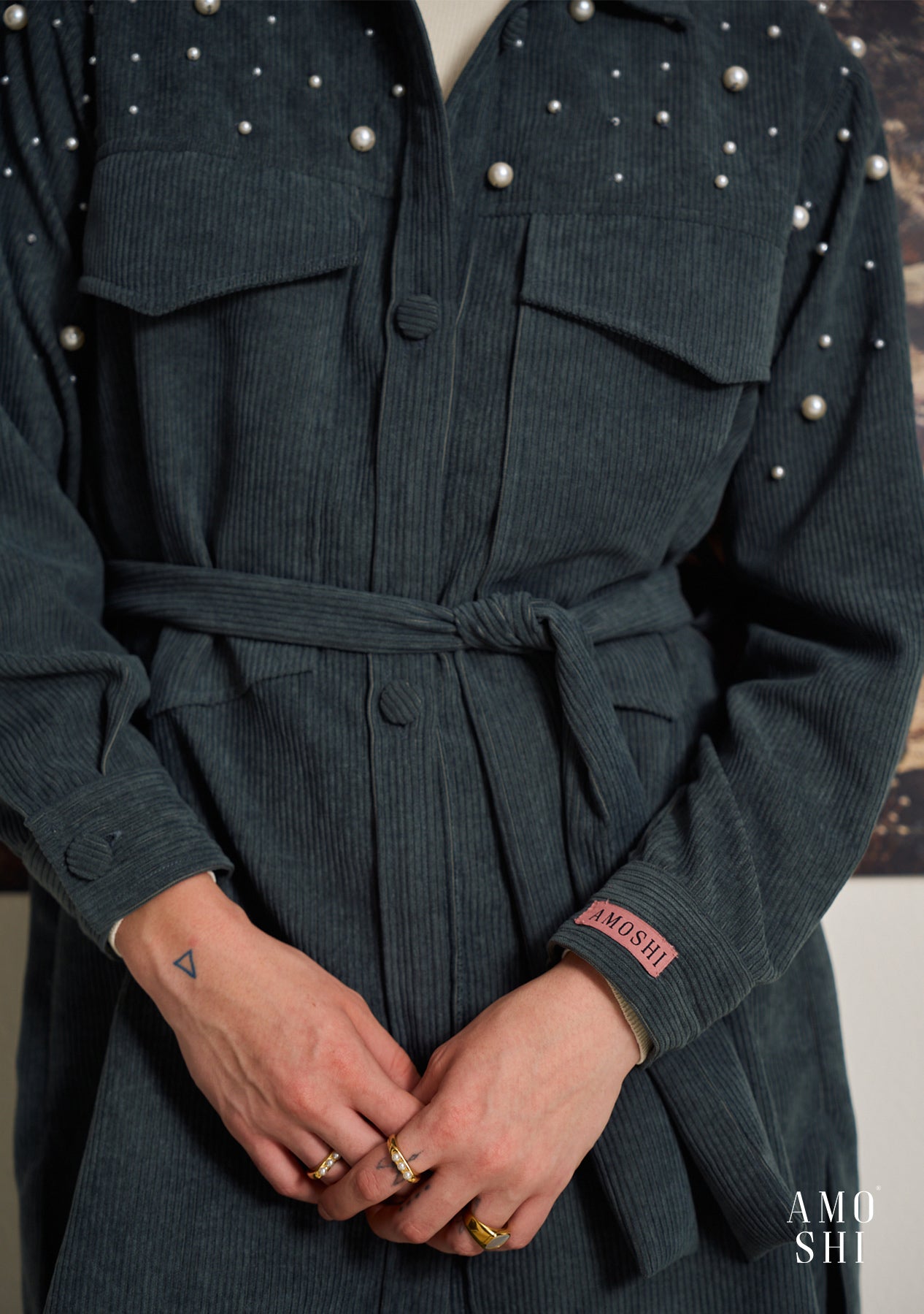 Tokyo Trench Coat (Grey)