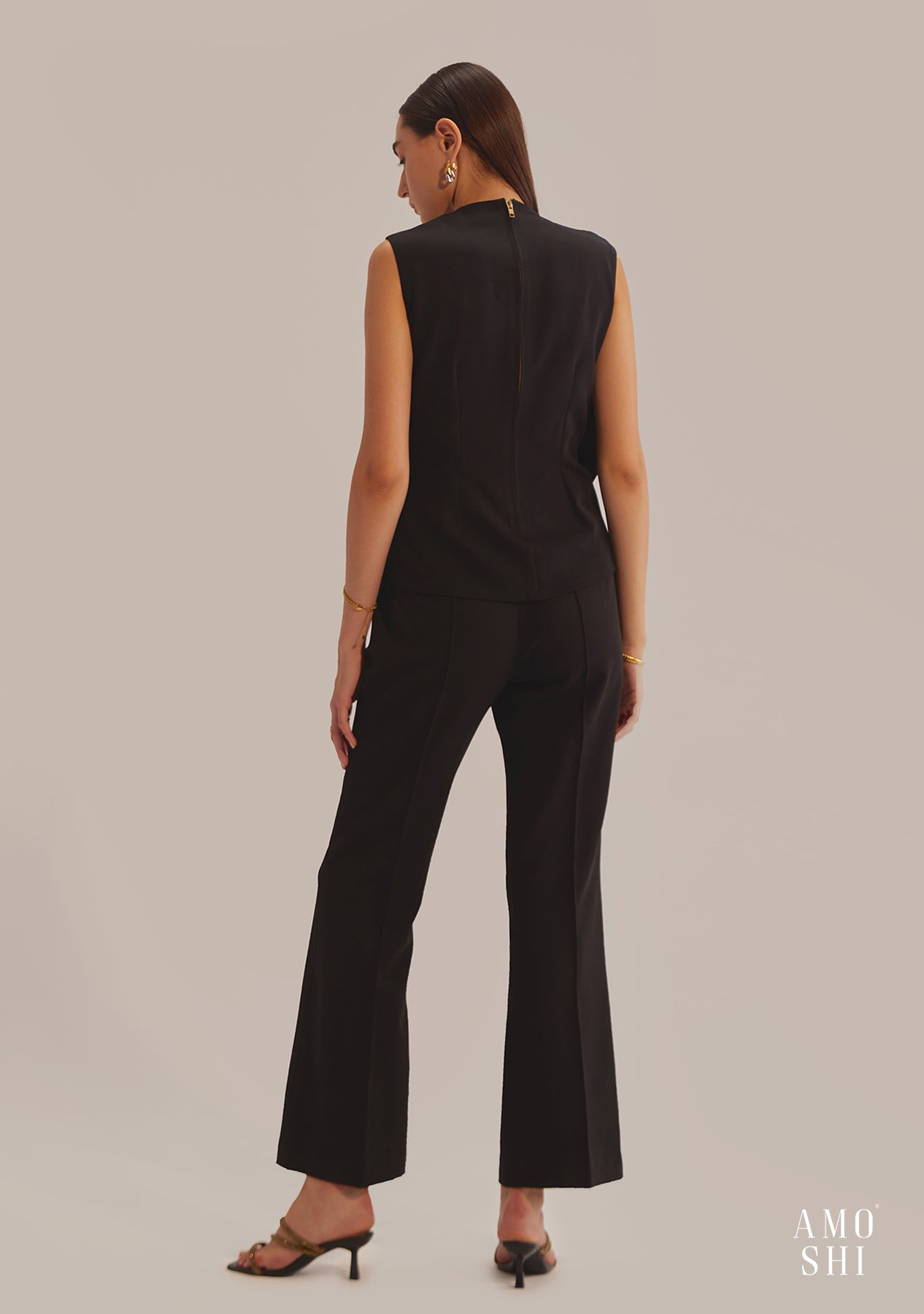 Daphne Co-ord Set (Black)