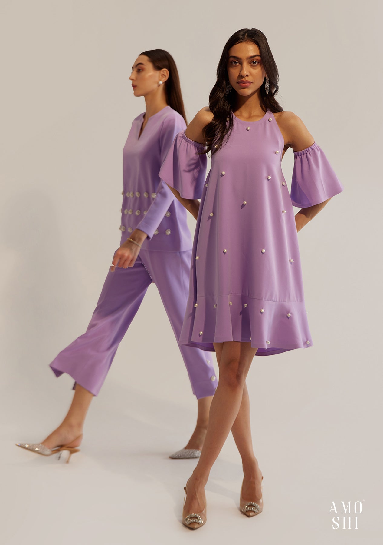 Fleur Co-ord Set (Lilac)