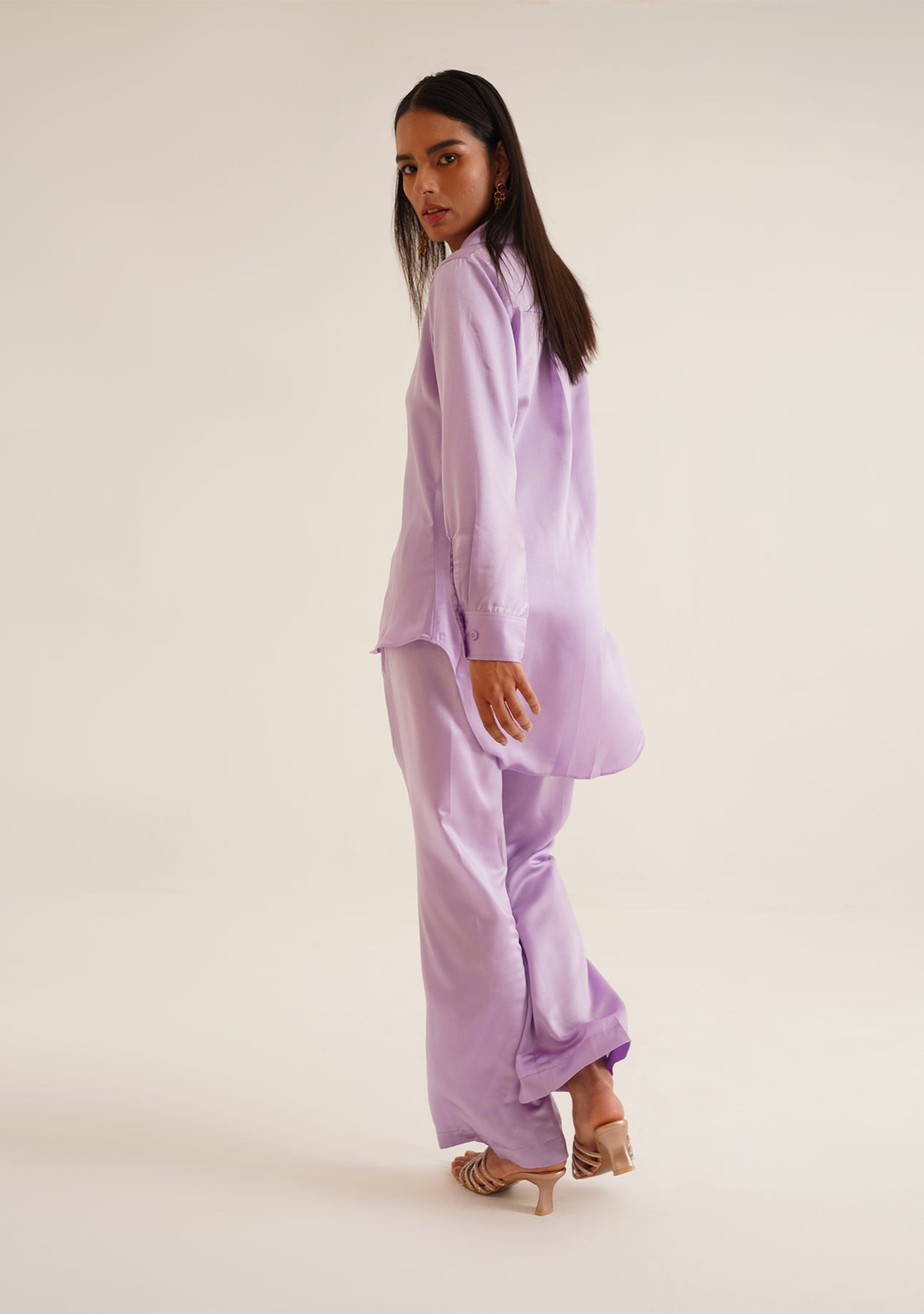 Elise Co-ord Set (Lilac)