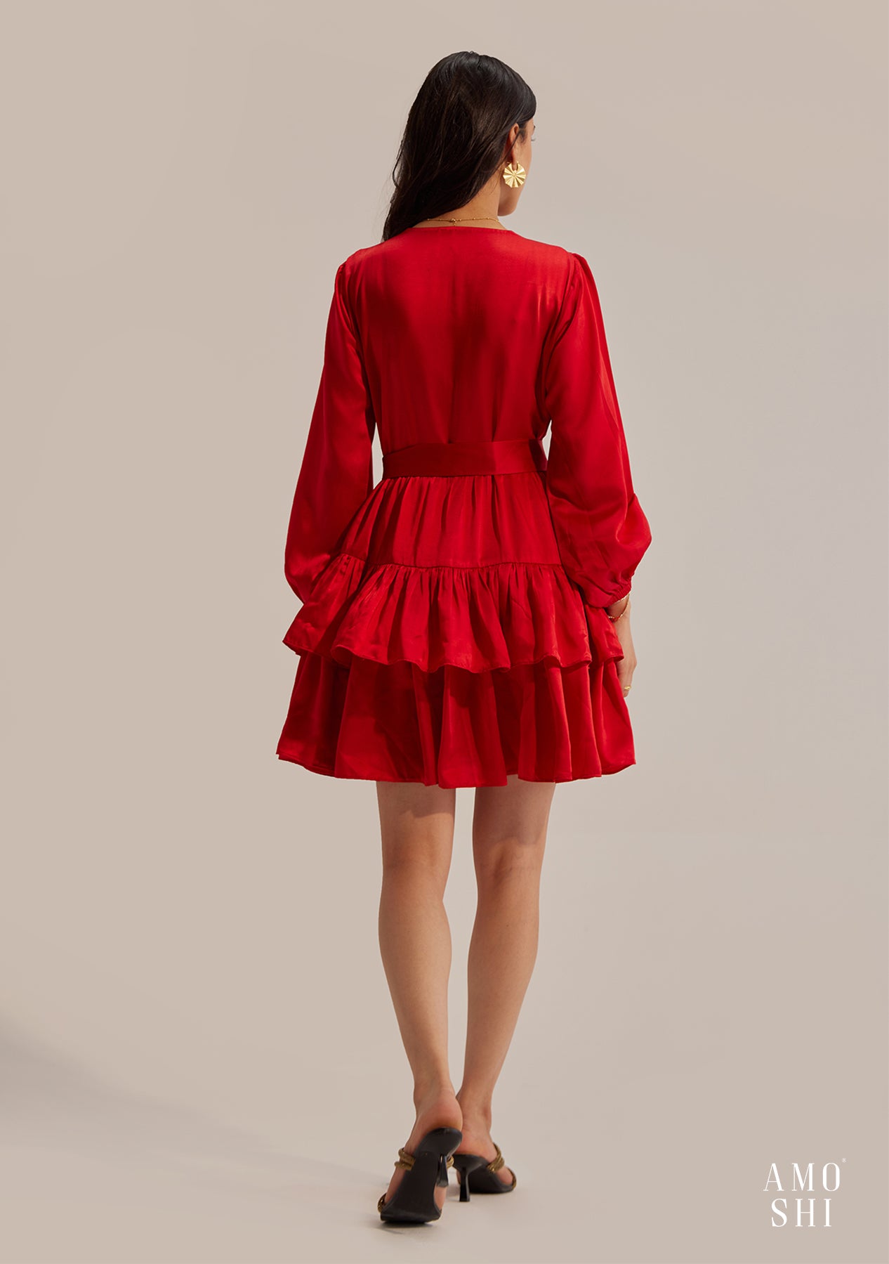 Emmie Mini Dress (Red)