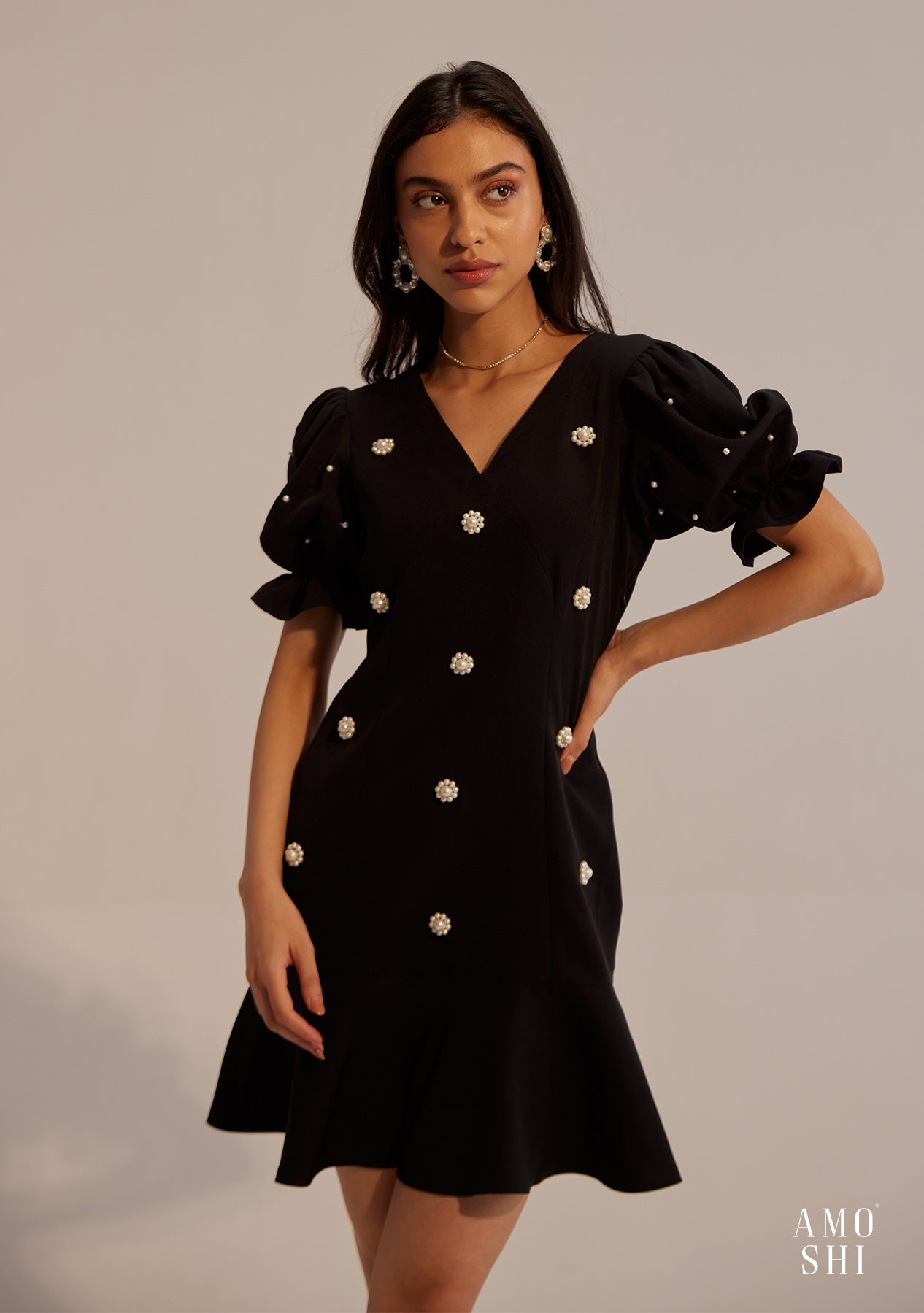 Fiona Dress (Black)