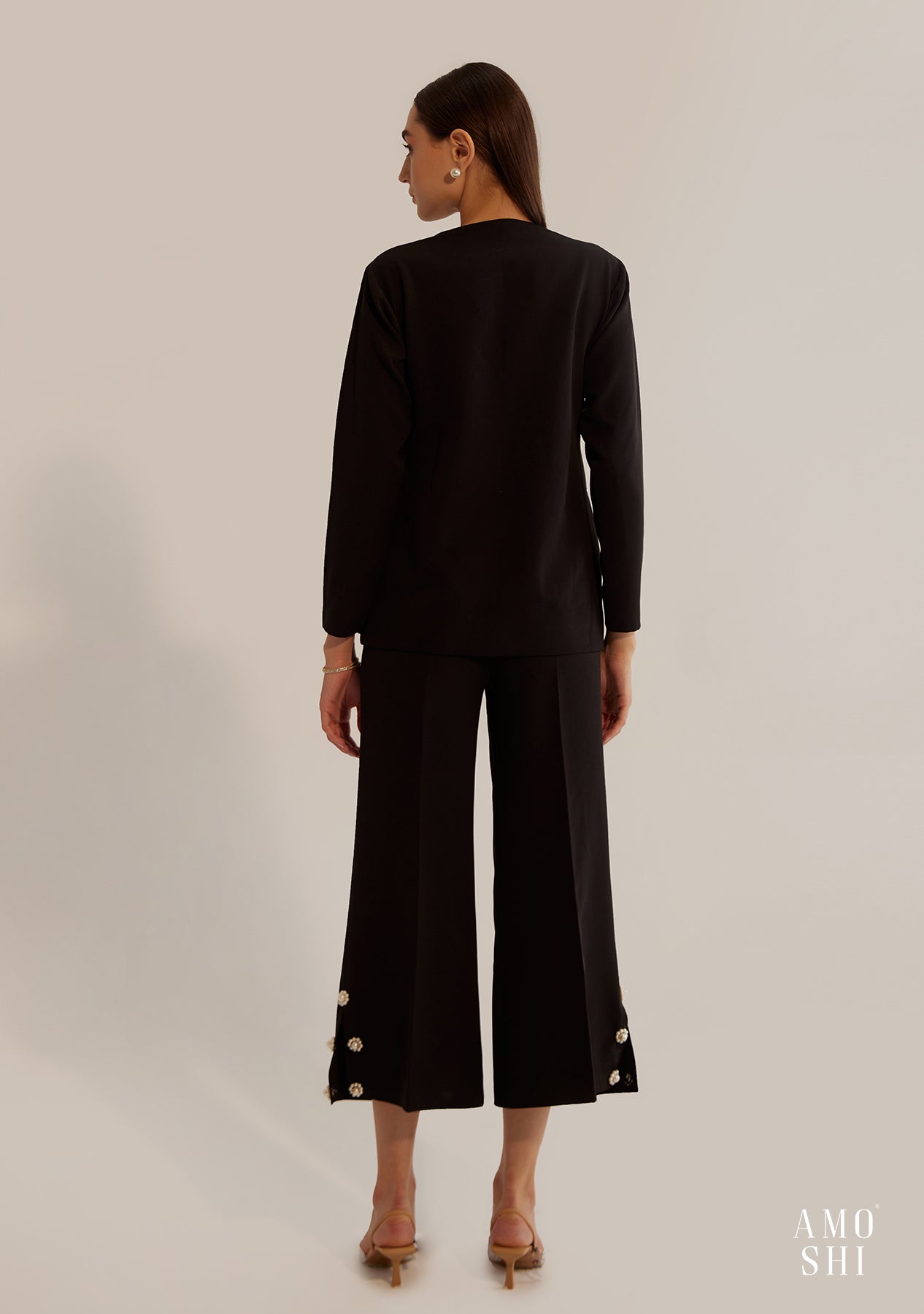 Fleur Co-ord Set (Black)