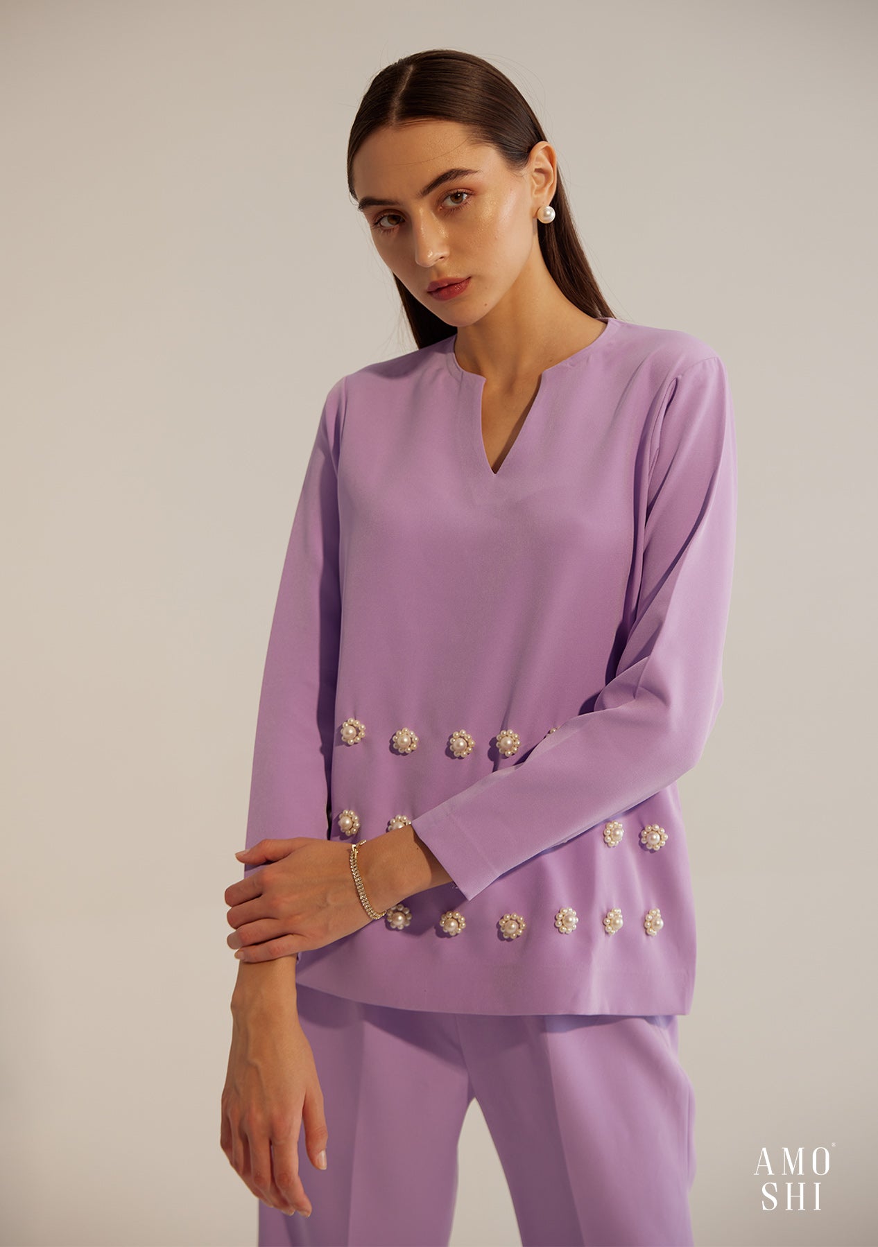 Fleur Co-ord Set (Lilac)