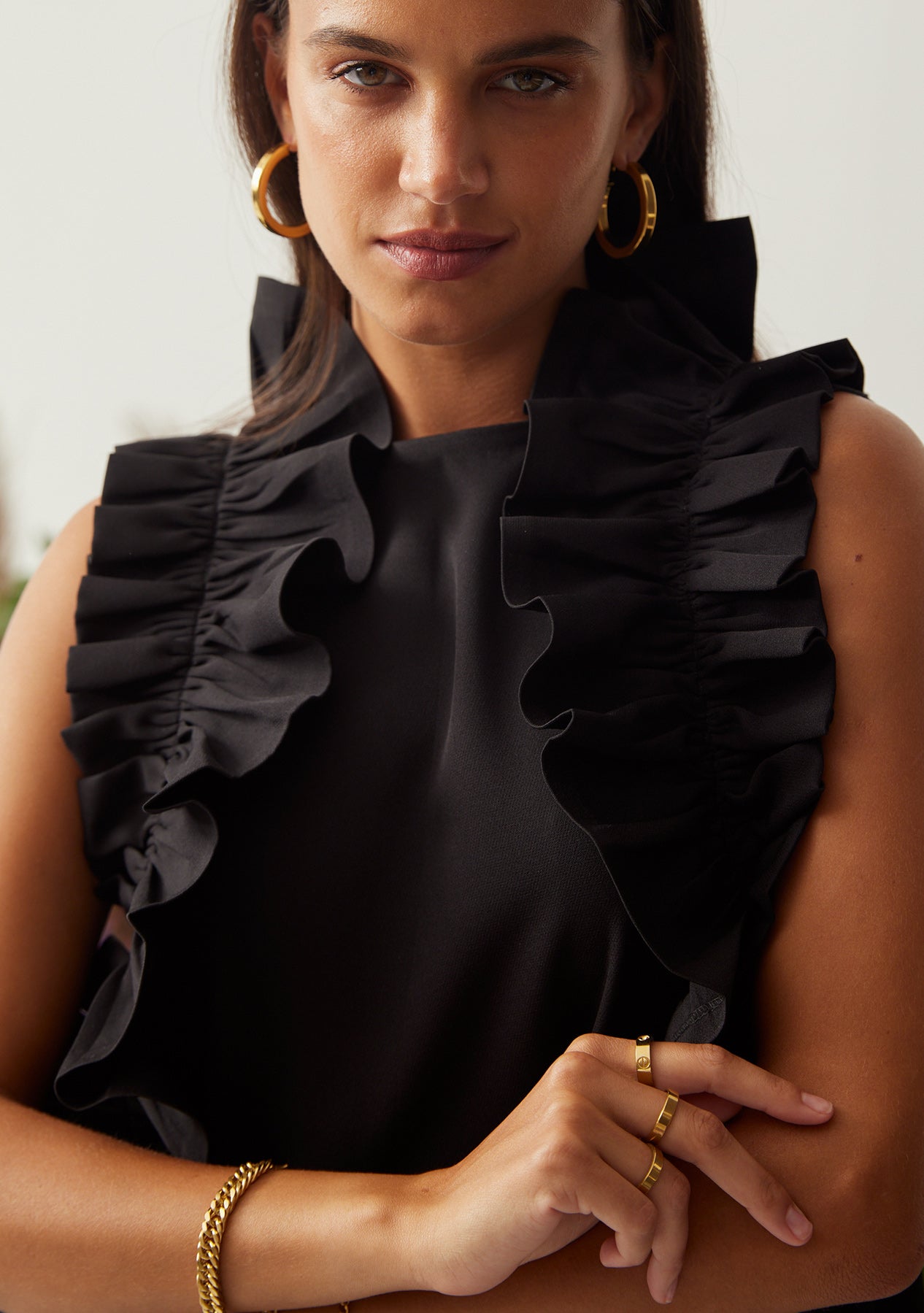 Masoom Minawala As seen in our Florence Mini Dress (Black)