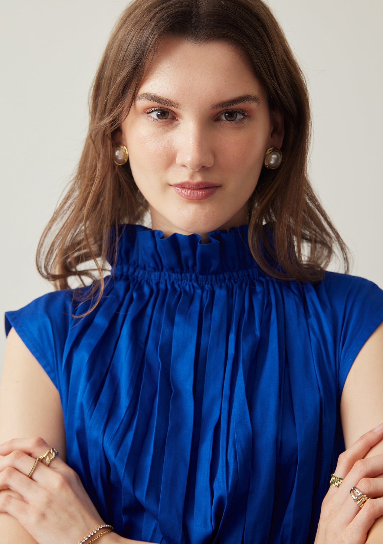 Jenna Dress as seen on Shivani Girdhar (Blue)