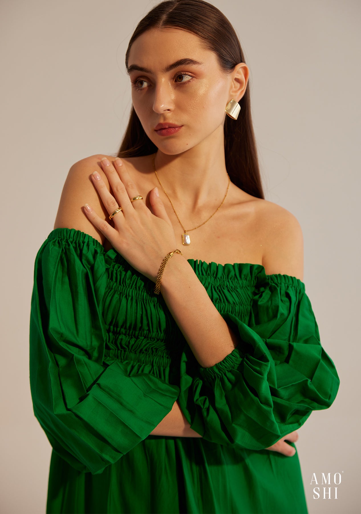 Love Midi Dress (Green)