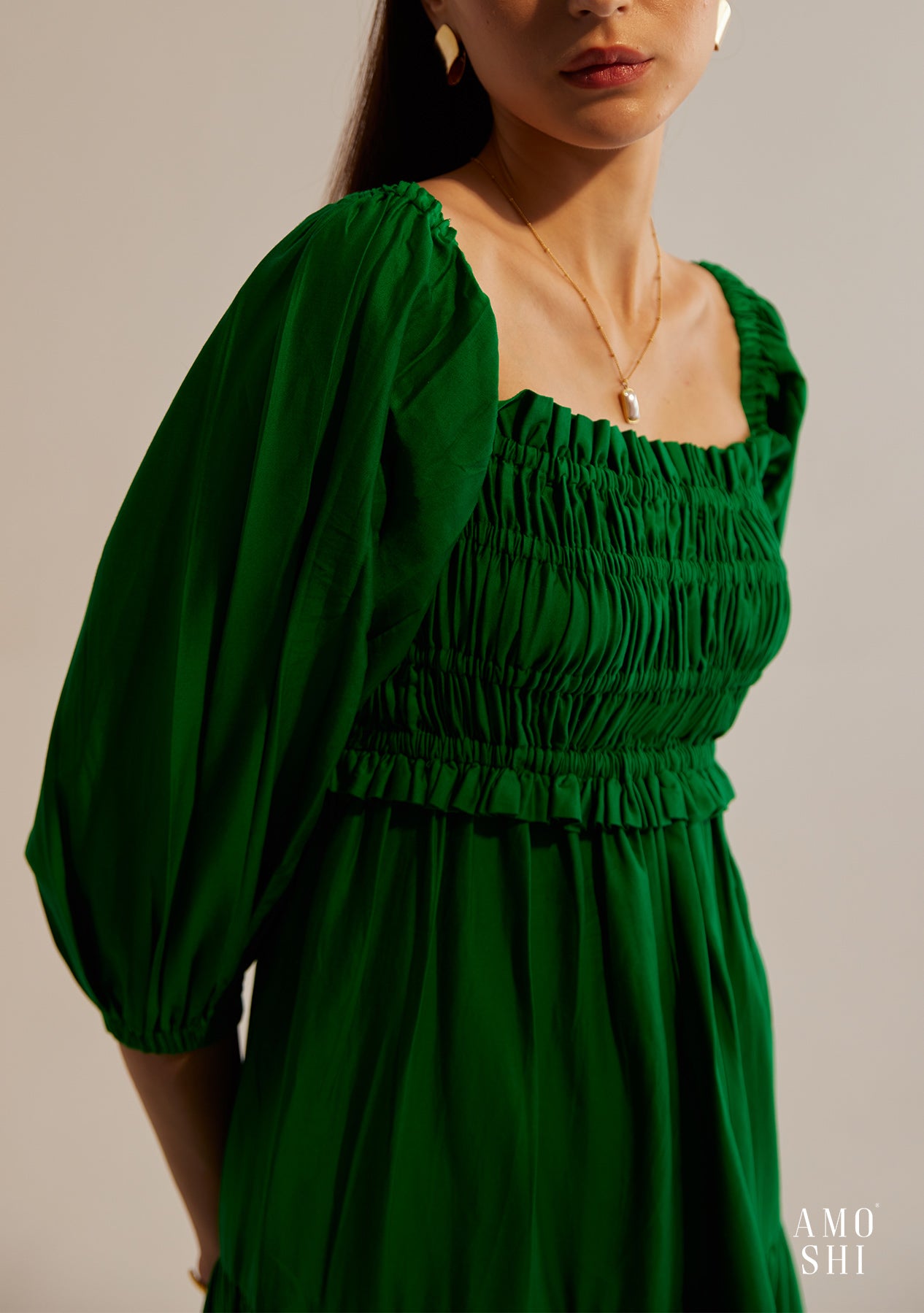 Love Midi Dress (Green)